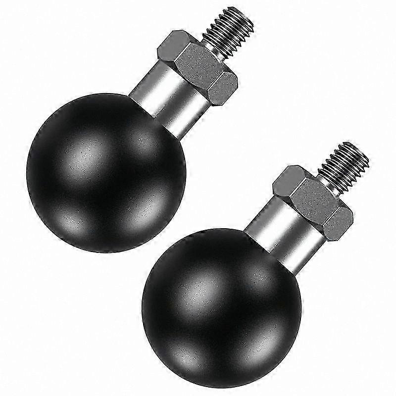 M6 x 1.0 Threaded Post Ball Adapter for 1 Inch Ball Double Socket Arm Size B