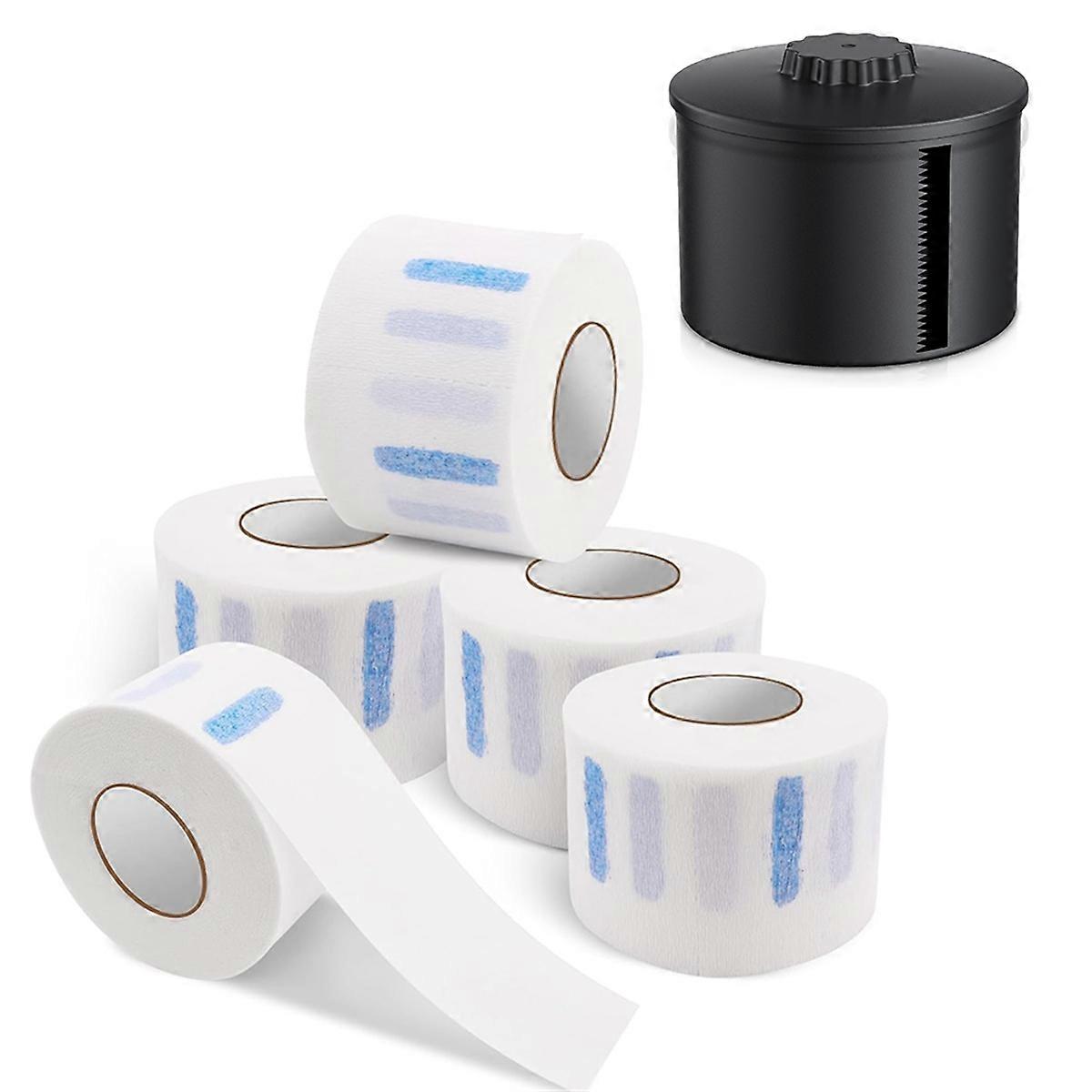 Neck Strip Dispenser, Black Barber Neck Strip Holder Dispenser