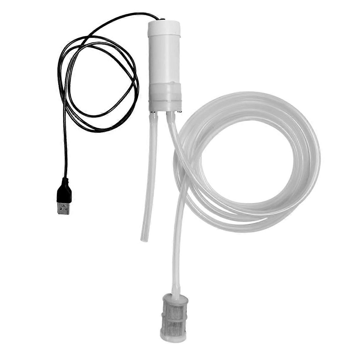 Portable USB Electric Auto Siphon Self Priming Pump DC 5v