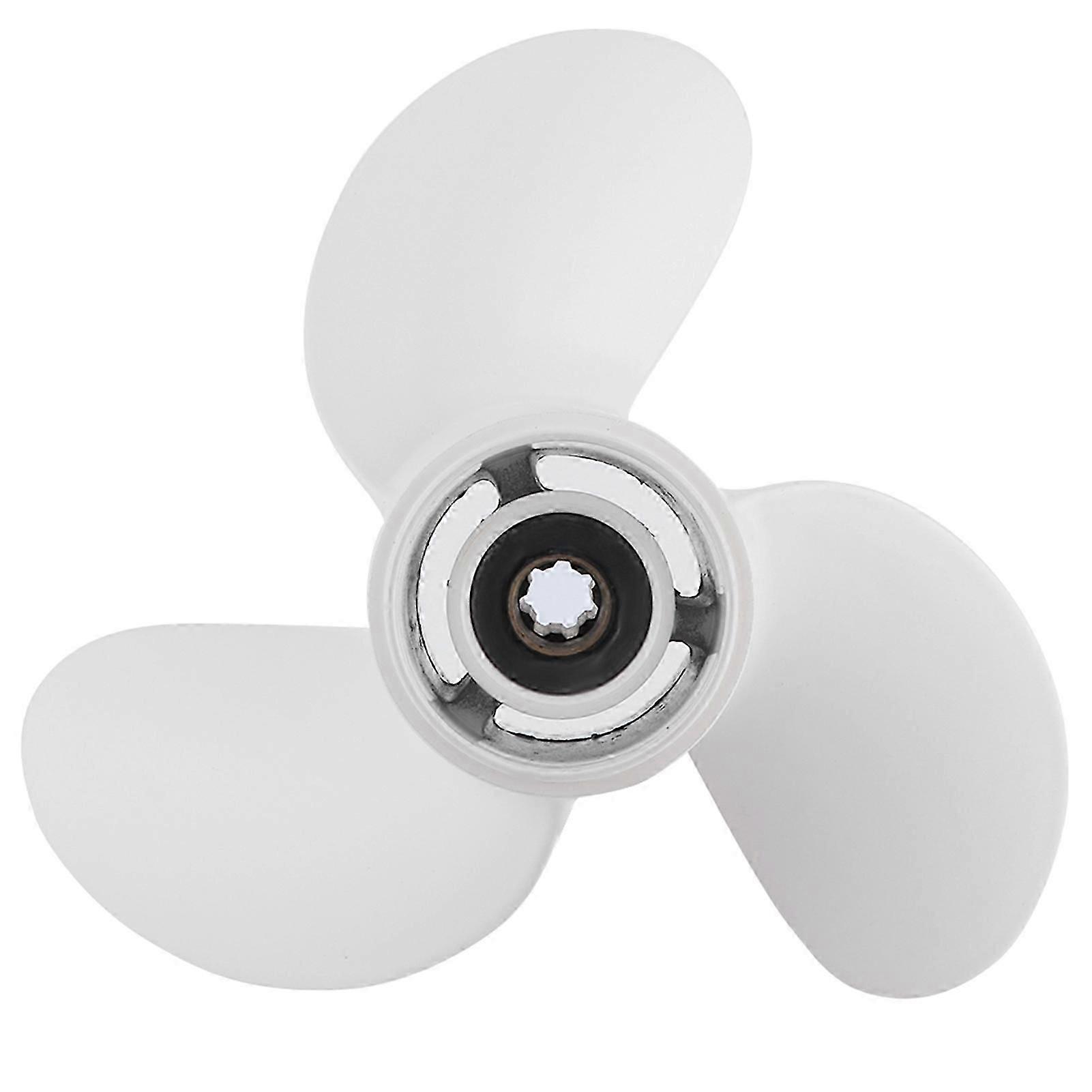 Propeller 7 Spline Tooth 3 Blades 6G1?45941?00?EL 8 1/2 X 8 1/2 Fit for Yamaha Outboard Engine 6?8HP