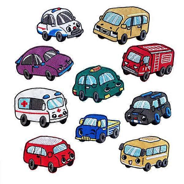 10 pcs Embroidered Cloth Patches Iron on Patches for Clothes Hats Backpacks