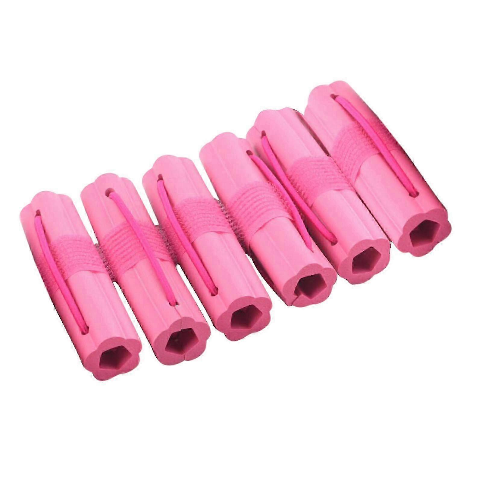 6 Pieces Sponge Curler Large Soft Foam Styling Curler 10cm Ladies A...