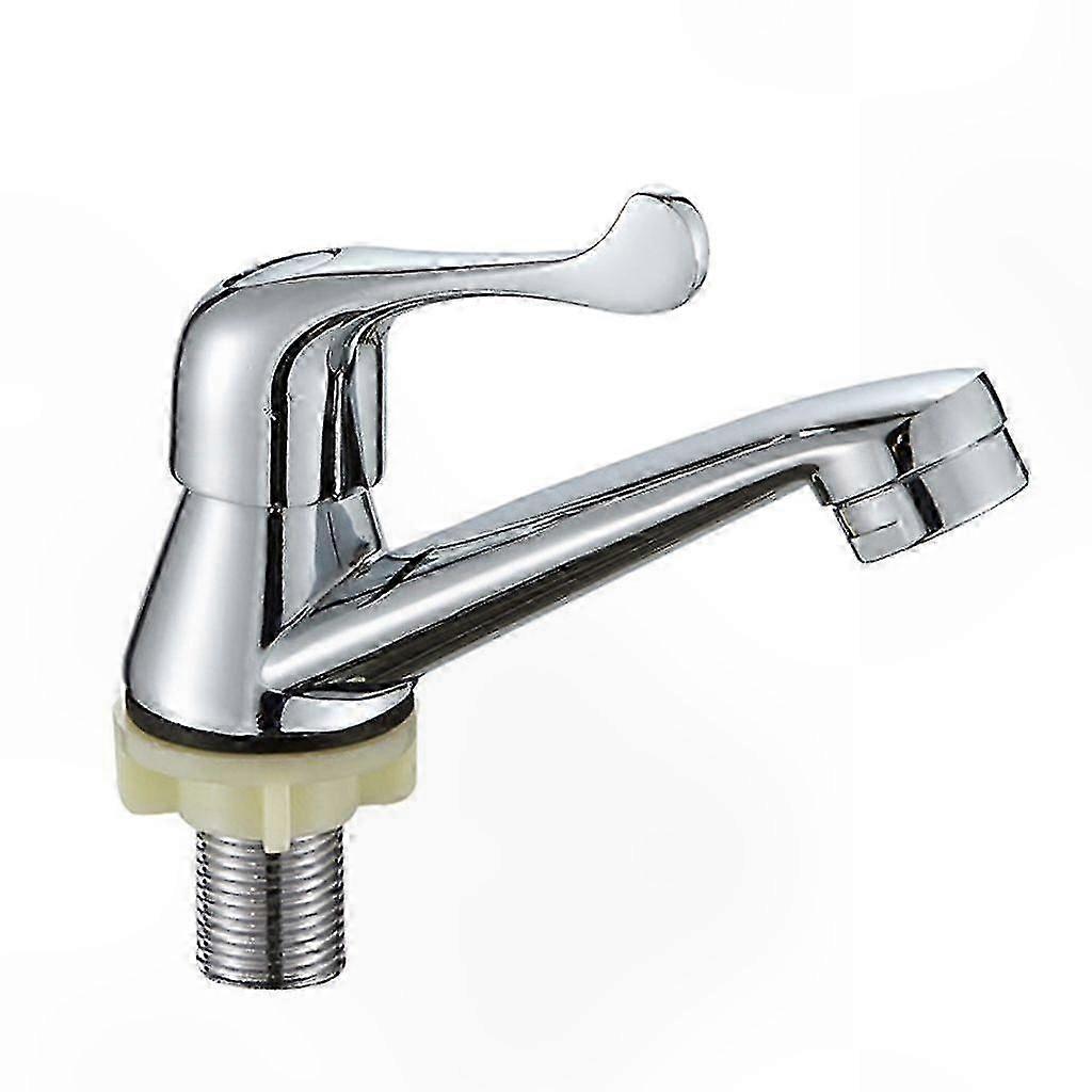Single Cold Basin Tap with Durable Desktop Quick Release Mechanism