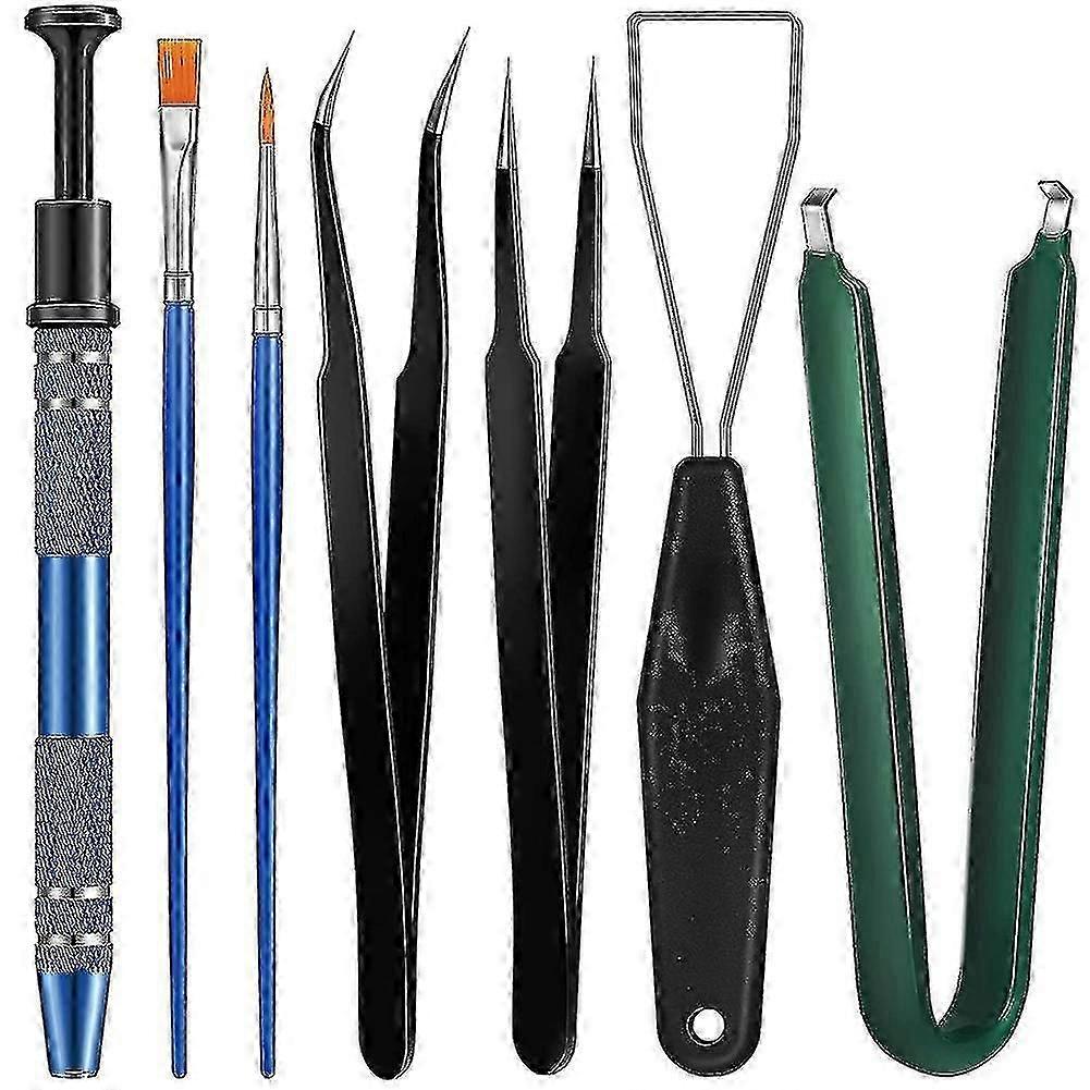 7 Pieces Of Keyboard Lubricating Oil Switch Puller Kit Ic Extractor Switch Puller Key For Removing