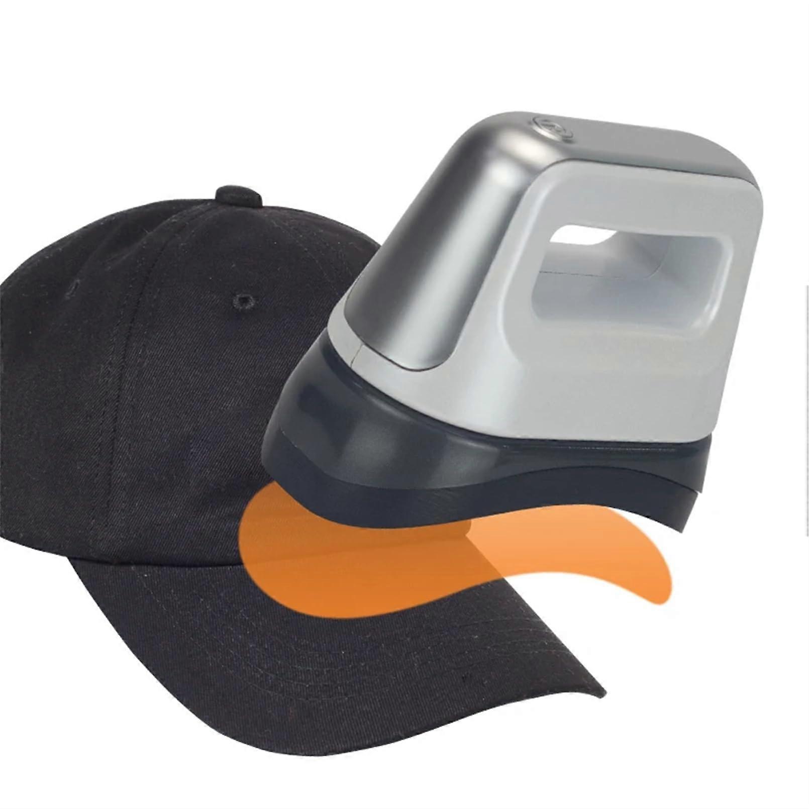 Mini Heat Press Hat Press With Curved CeramicCoated Heating Plate, 3 Settings And Auto Off For Heat Transfer
