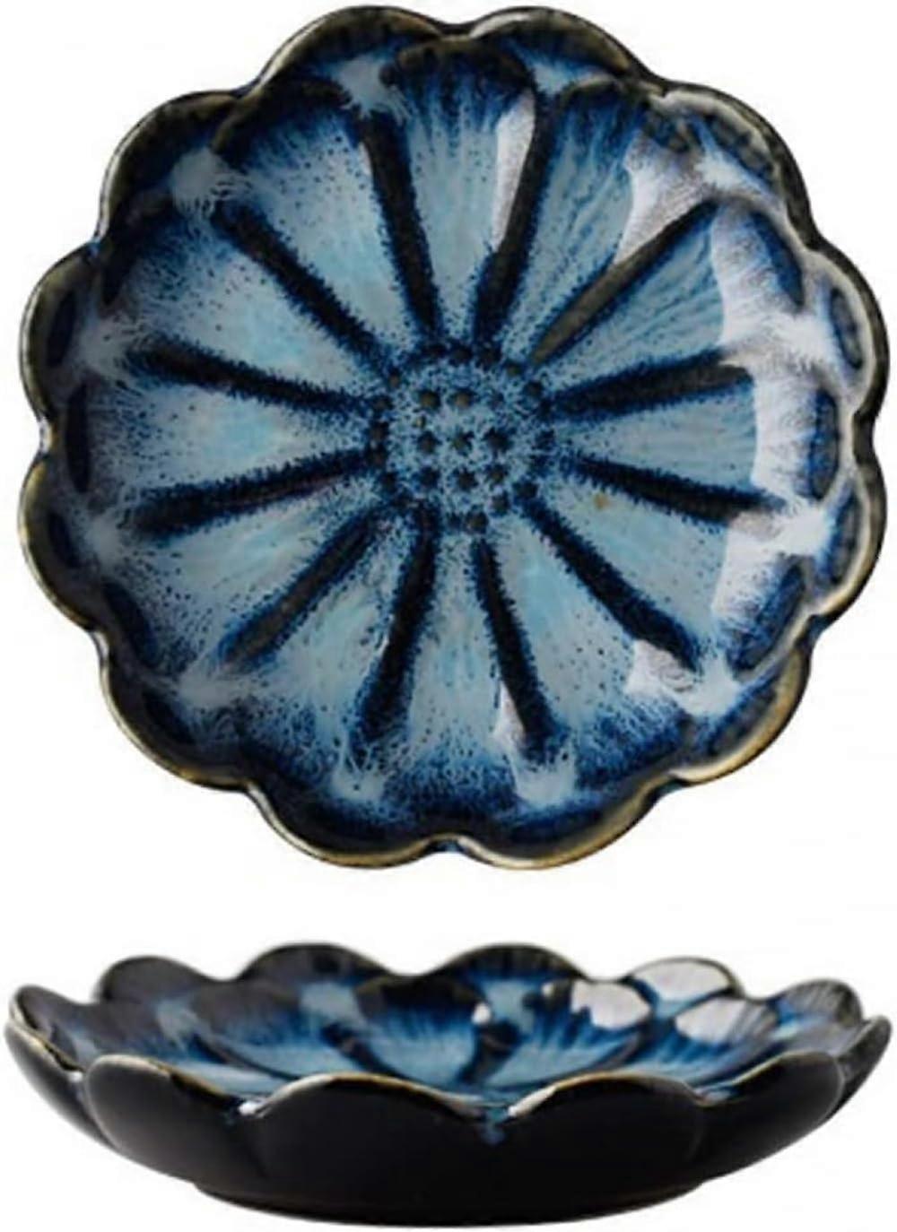 Dipping Bowls Ceramic Set Soy Sauce Dishes, Small Porcelain Sauce Bowls for Sushi Dips