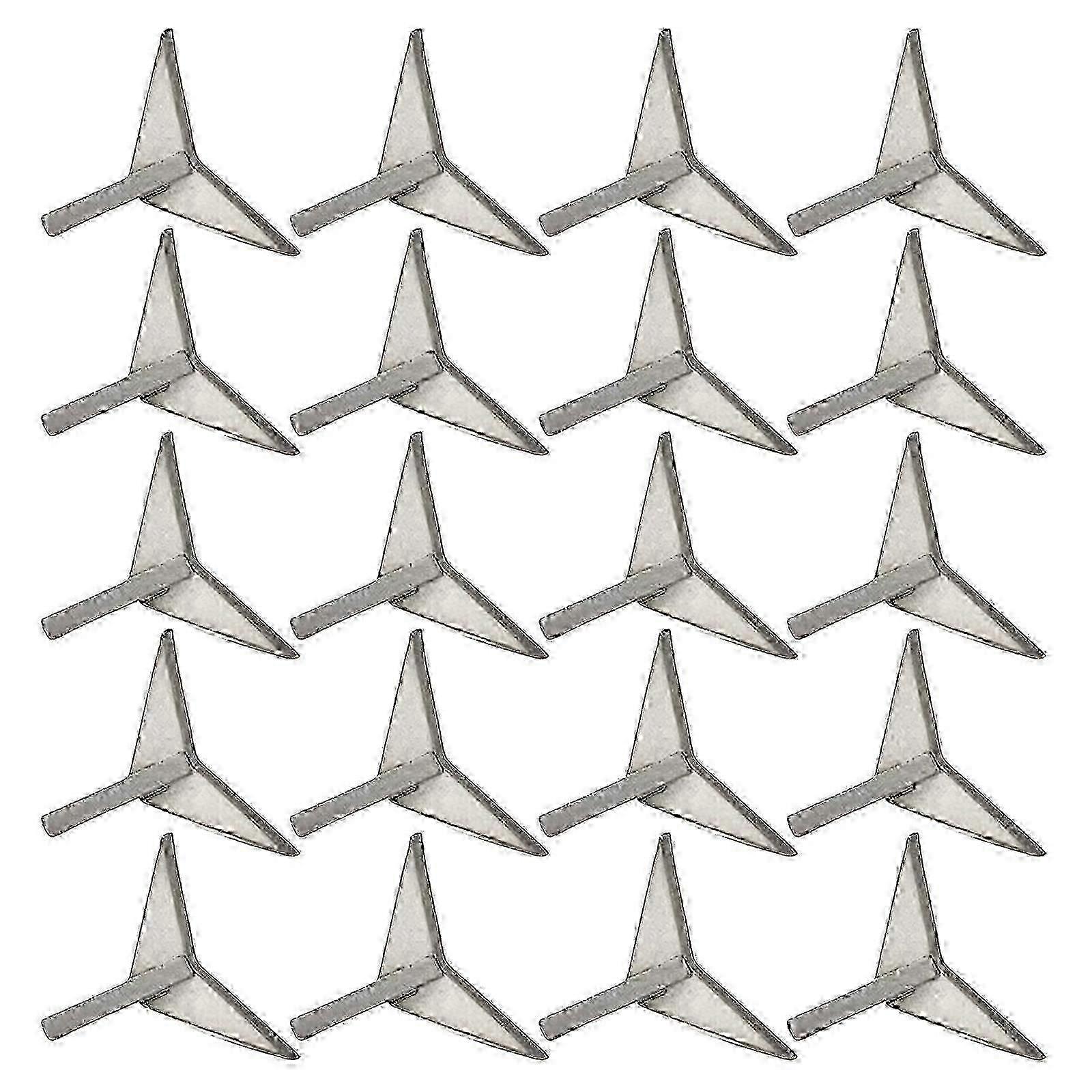 20 stks autoband lekspijkers anti-diefstal spikes voertuigbeveiliging grondspikes snel gereedschap