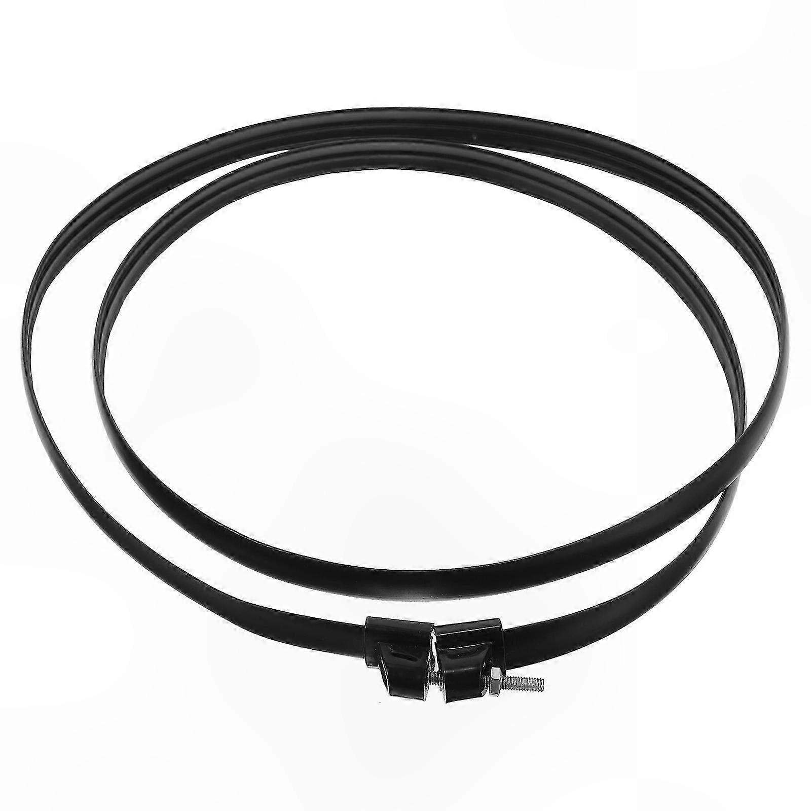 16-Inch Plastic Outer Hoop for Pedestal Fan Replacement, Durable and Break-Resistant, 1 Set