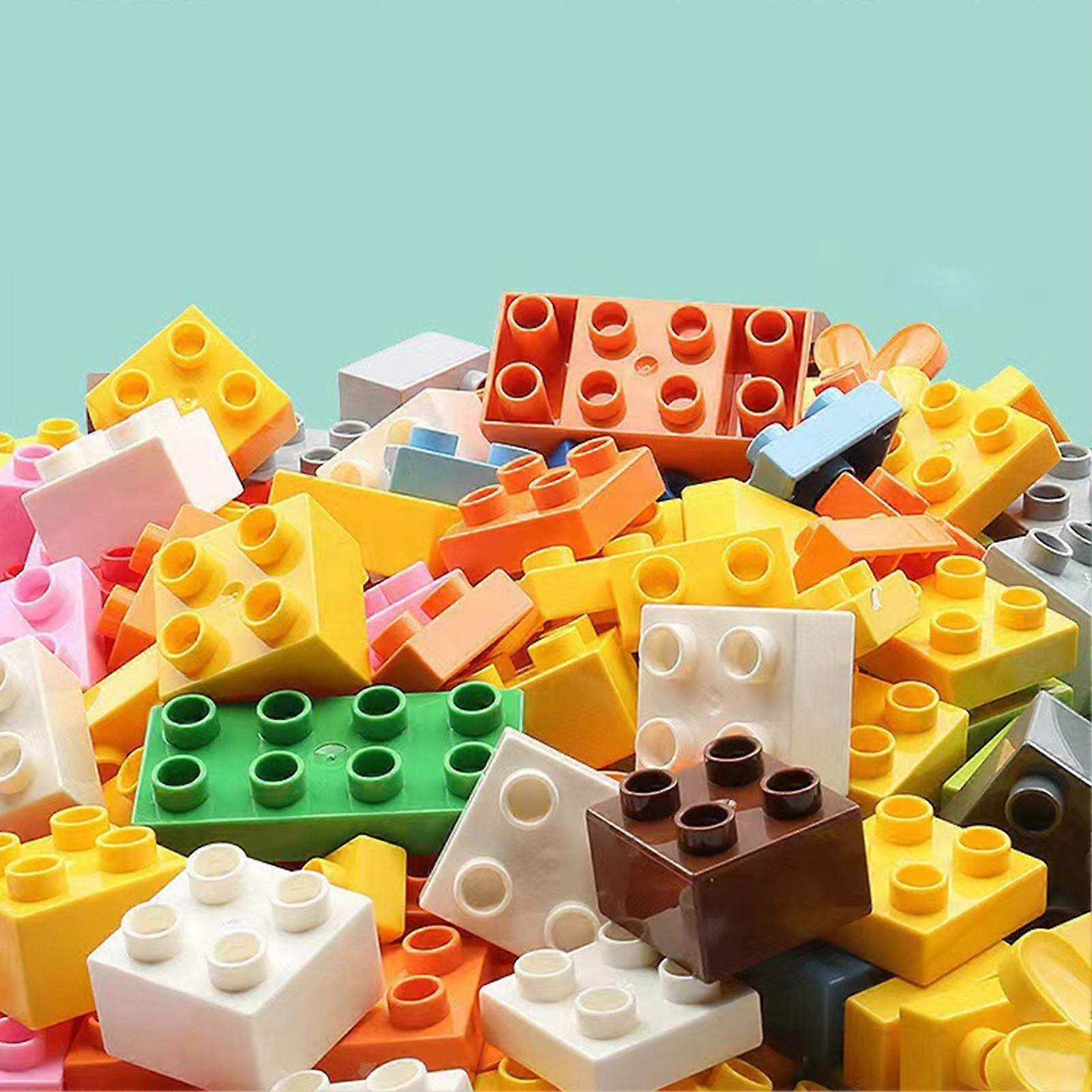 Colorful Plastic Building Blocks Set for Kids – Easy Assemble Puzzle Toy