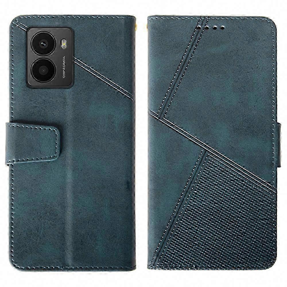 HMD Fusion 5G Leather Wallet Case with Stand, Calfskin Texture Phone Cover
