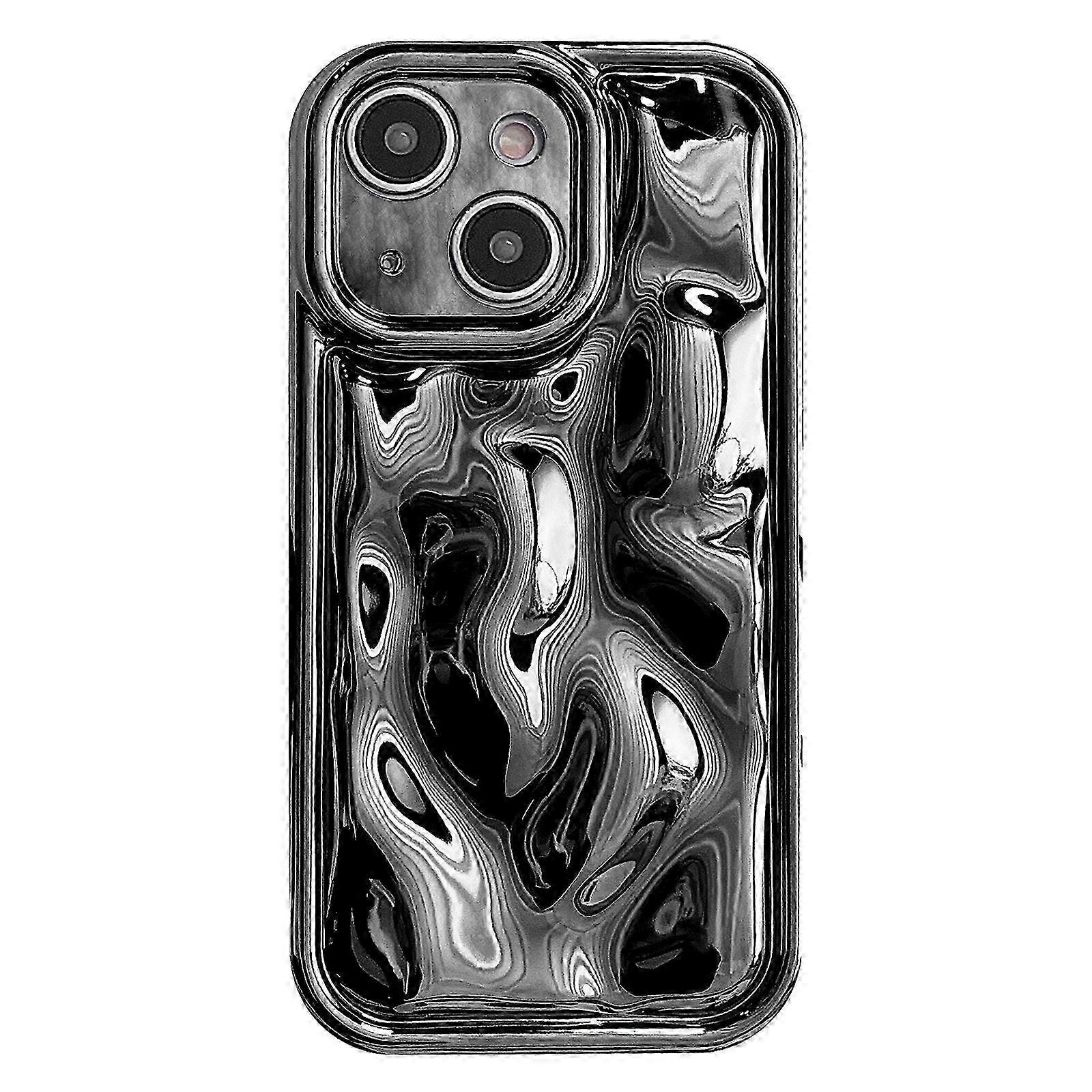 Galvanik Göktaşı Dokusu TPU Telefon Kılıfı