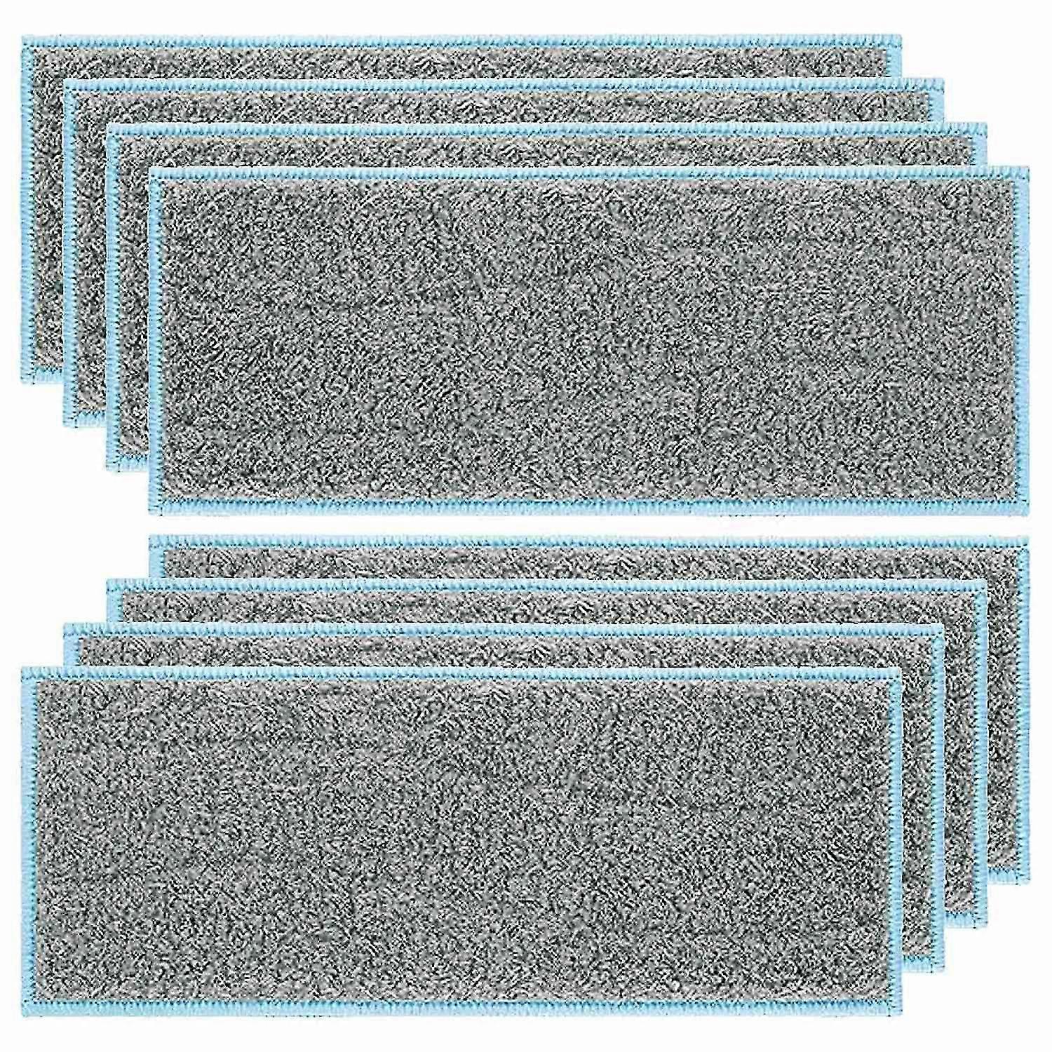 8 Pack Washable And Reusable Mopping Pads For Irobot Braava Jet M6--