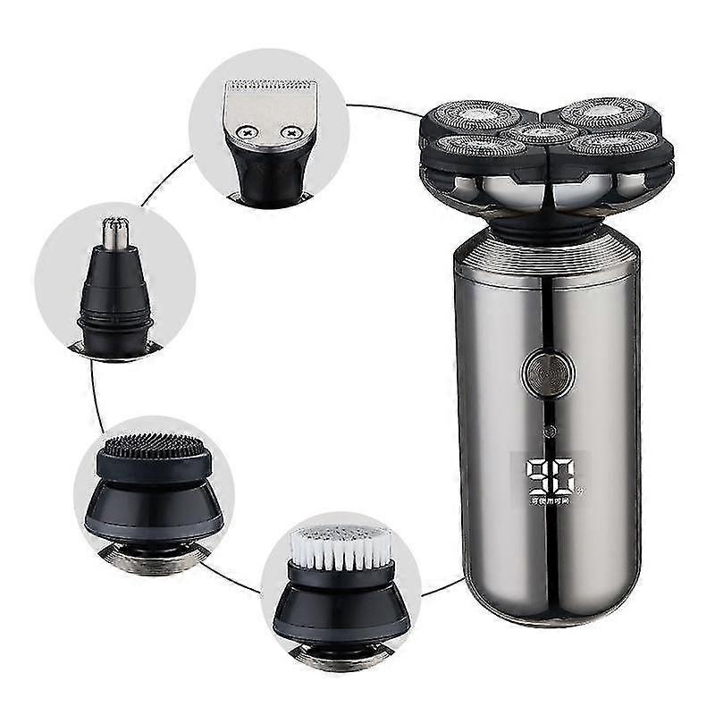 USB Rechargeable Men's 5-in-1 Electric Razor