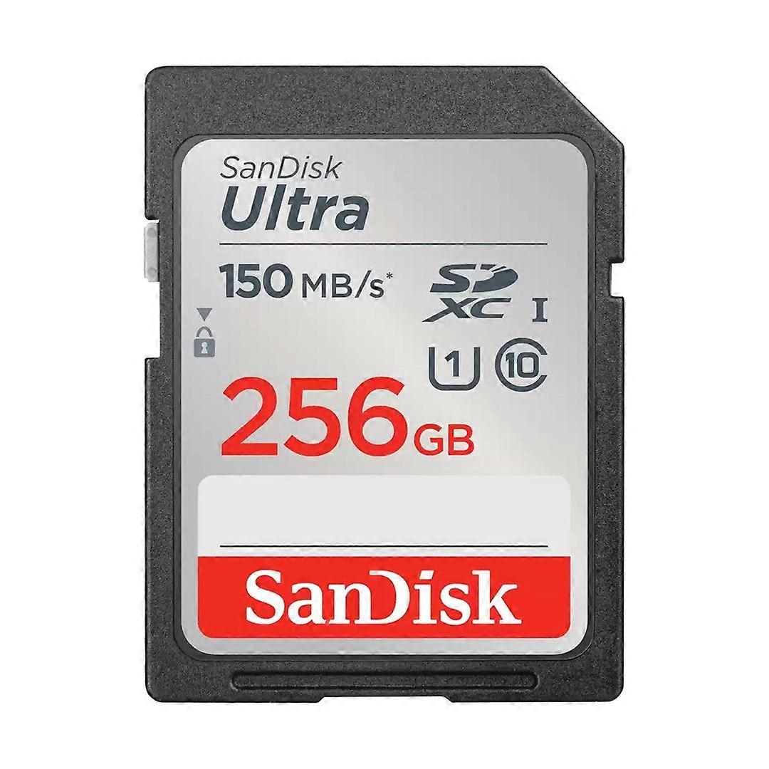 Sandisk Ultra - Scheda di memoria flash - 256 Gb - Uhs-i U1 / Classe 10 - Sdxc Uhs-i