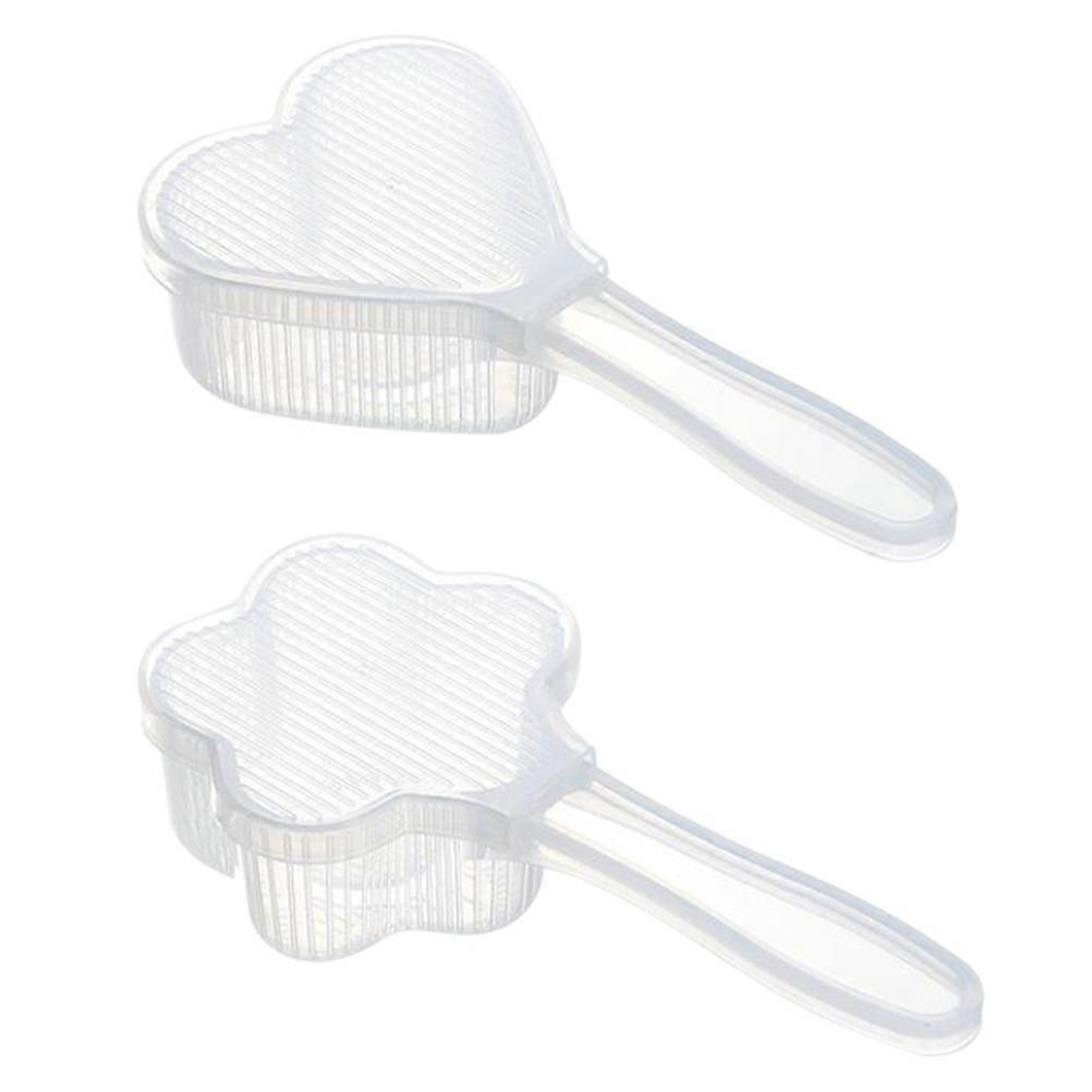 Rice Ball Mold Heart and Plum Blossom for Kitchen Use 1Set Set