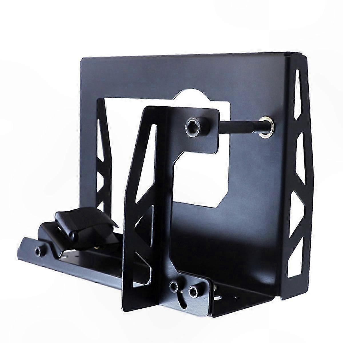 Inverted Electric Planer Stand with Adjustable Bracket for Woodworking Tools
