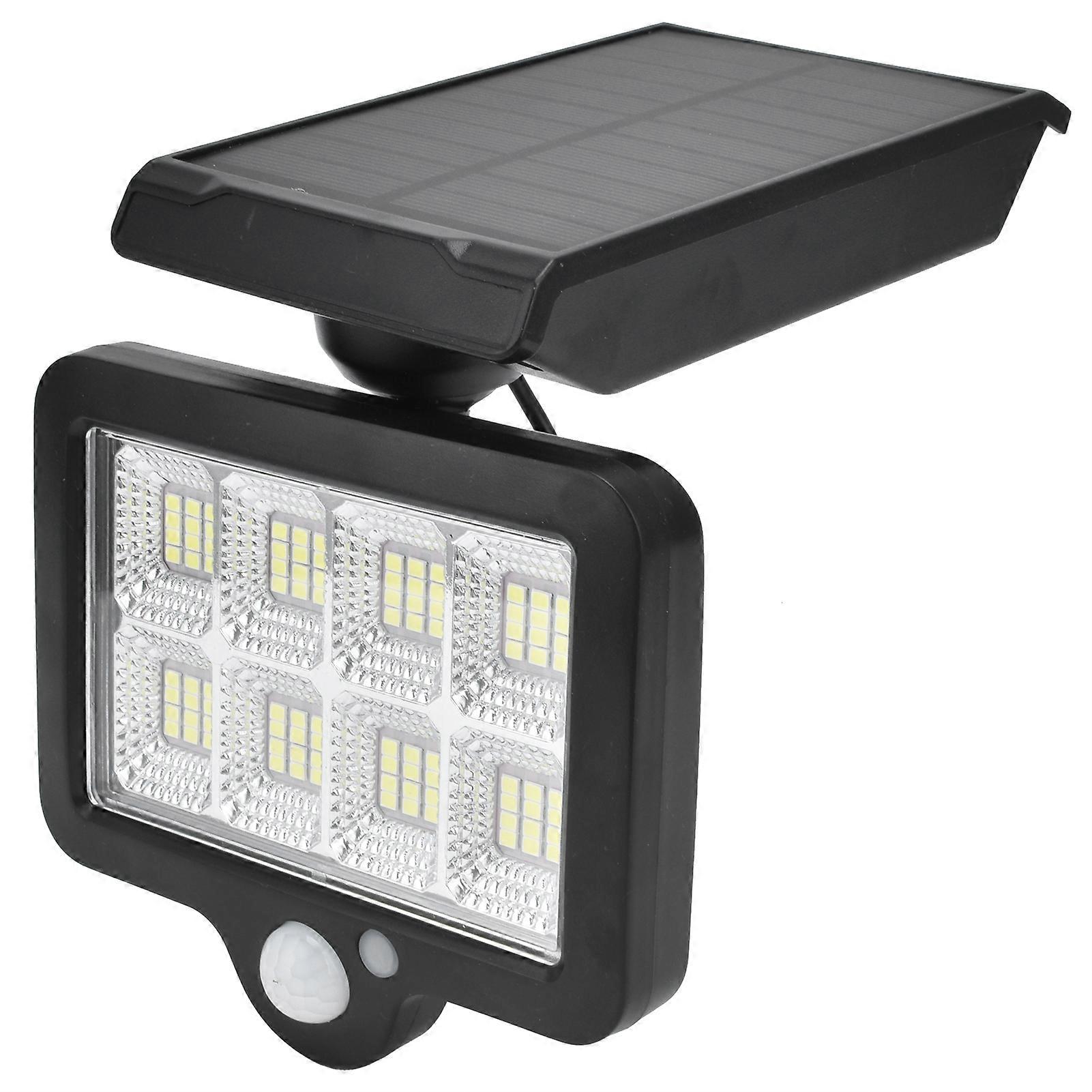 96LED Solar Wall Light 4000LM IP65 Waterproof 12.5x9cm Remote