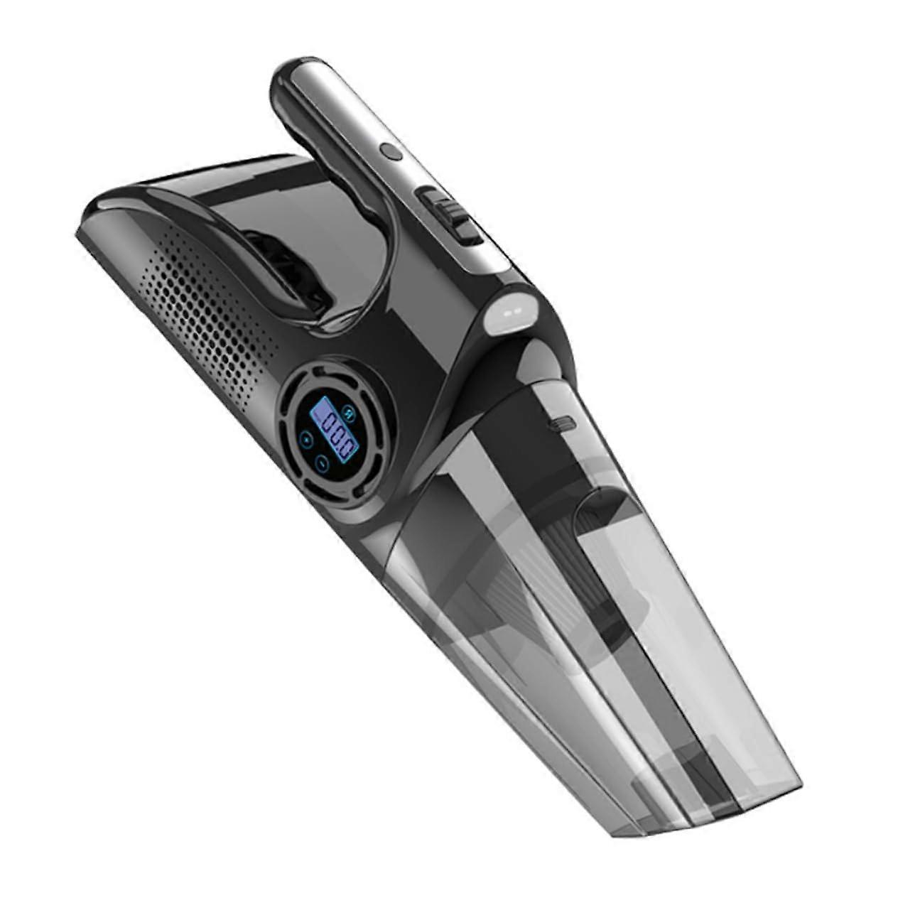 120w Car Vacuum Cleaner Cordless Tire Inflator With Inflatable Pump And Tire Pressure Tool