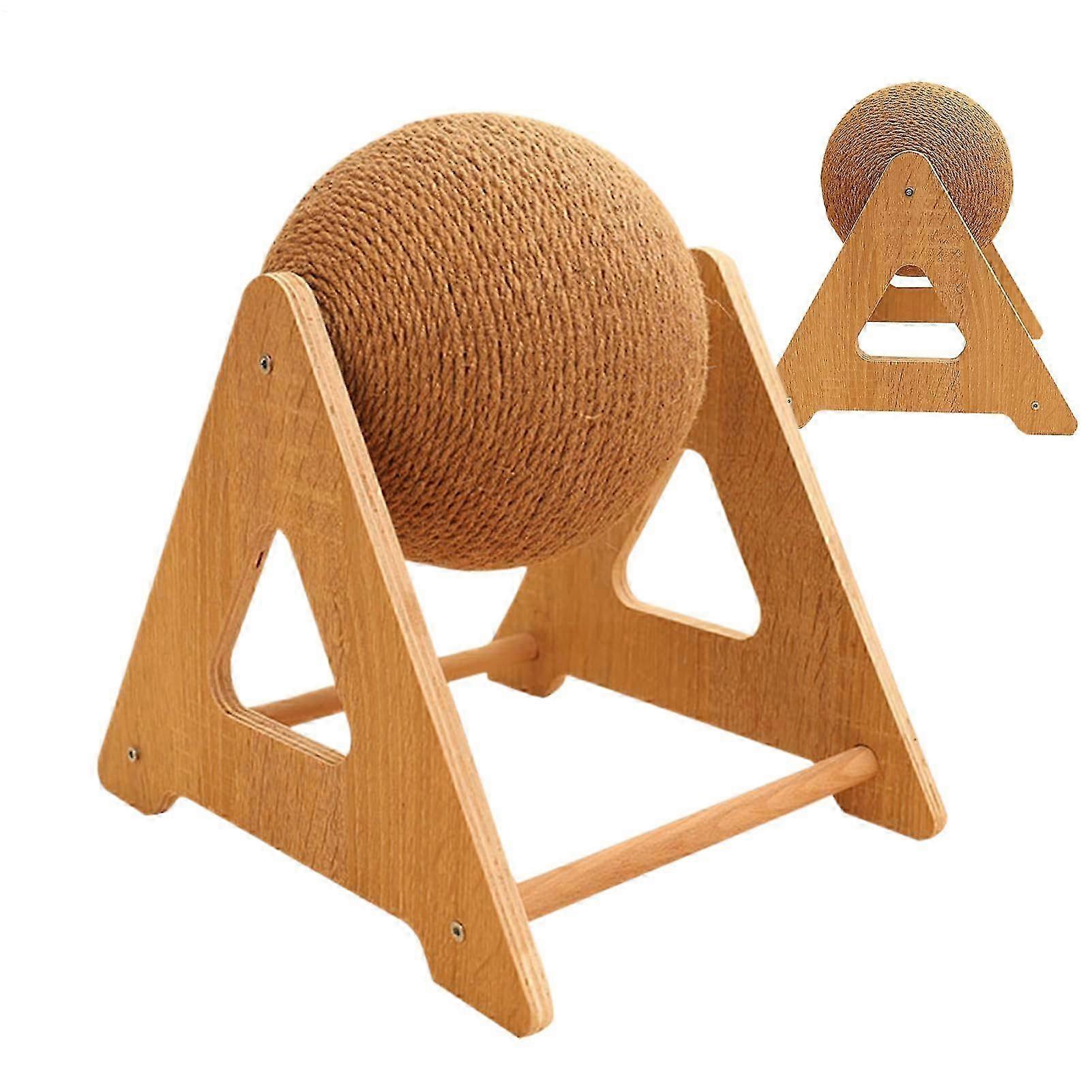 2025 Scratching Ball Cat, Interactive Spinner Toy, Textured Play and Claw Care for Kittens