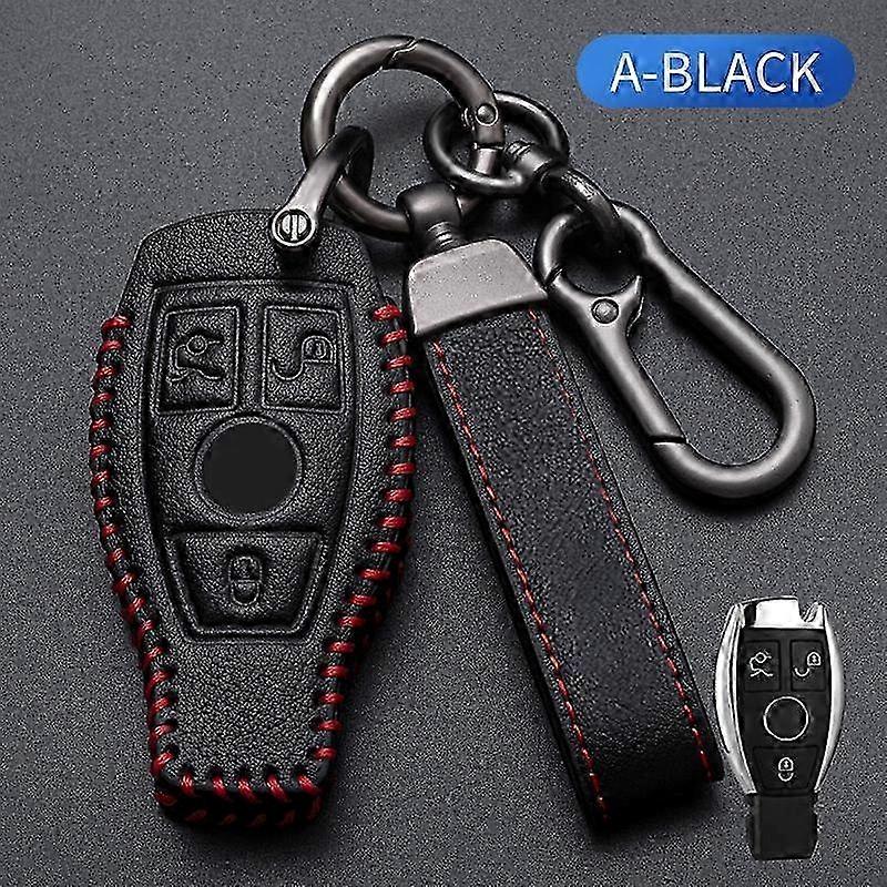 Key Case Cover for Cars and SUVs, Premium Protector for A B C E GLA GLC CLS CLA AMG Models W204 W205 W212 W463 W176