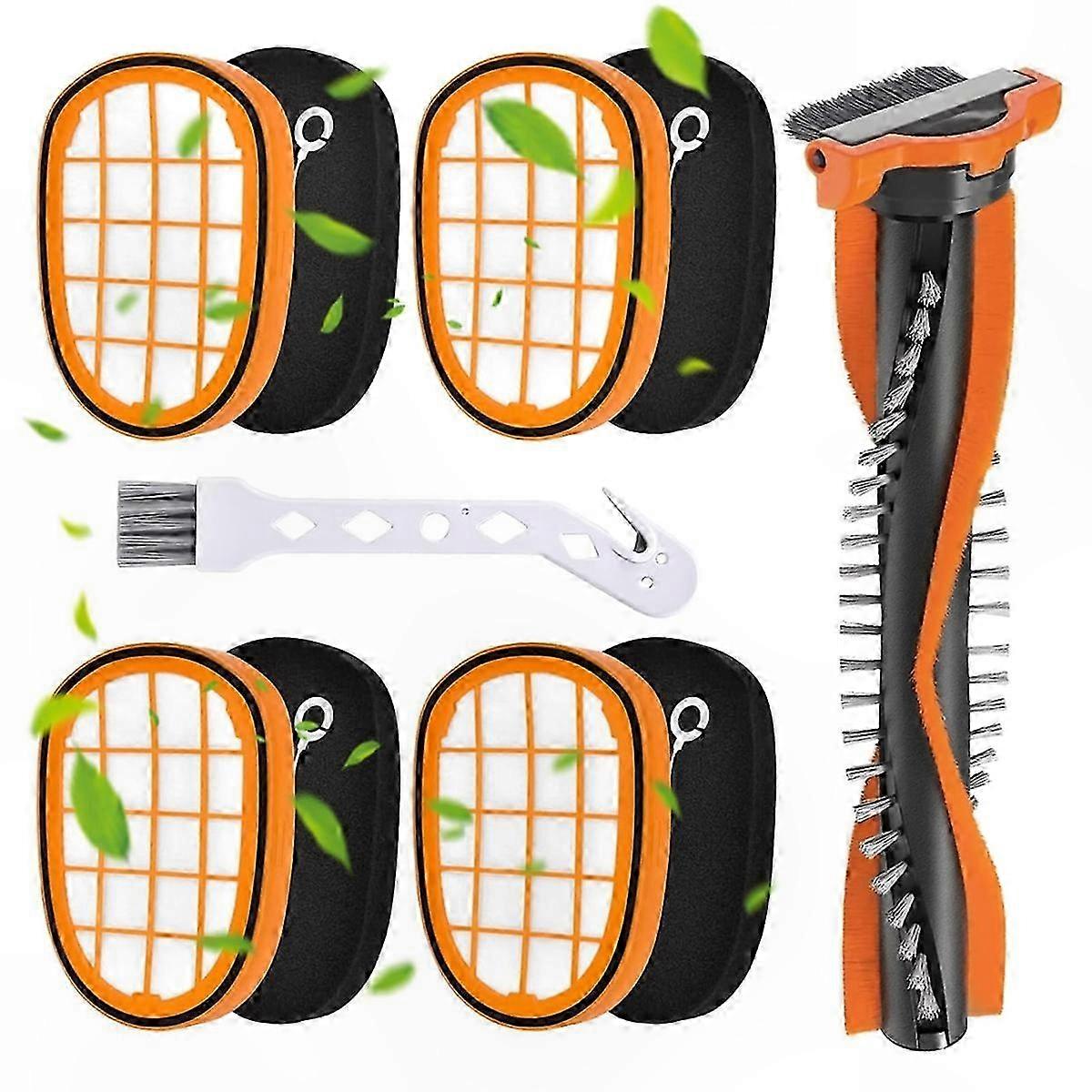 Replacement Filter and Brush Accessories for Speedpro Max Vacuum Cleaner, Compatible with Various Models
