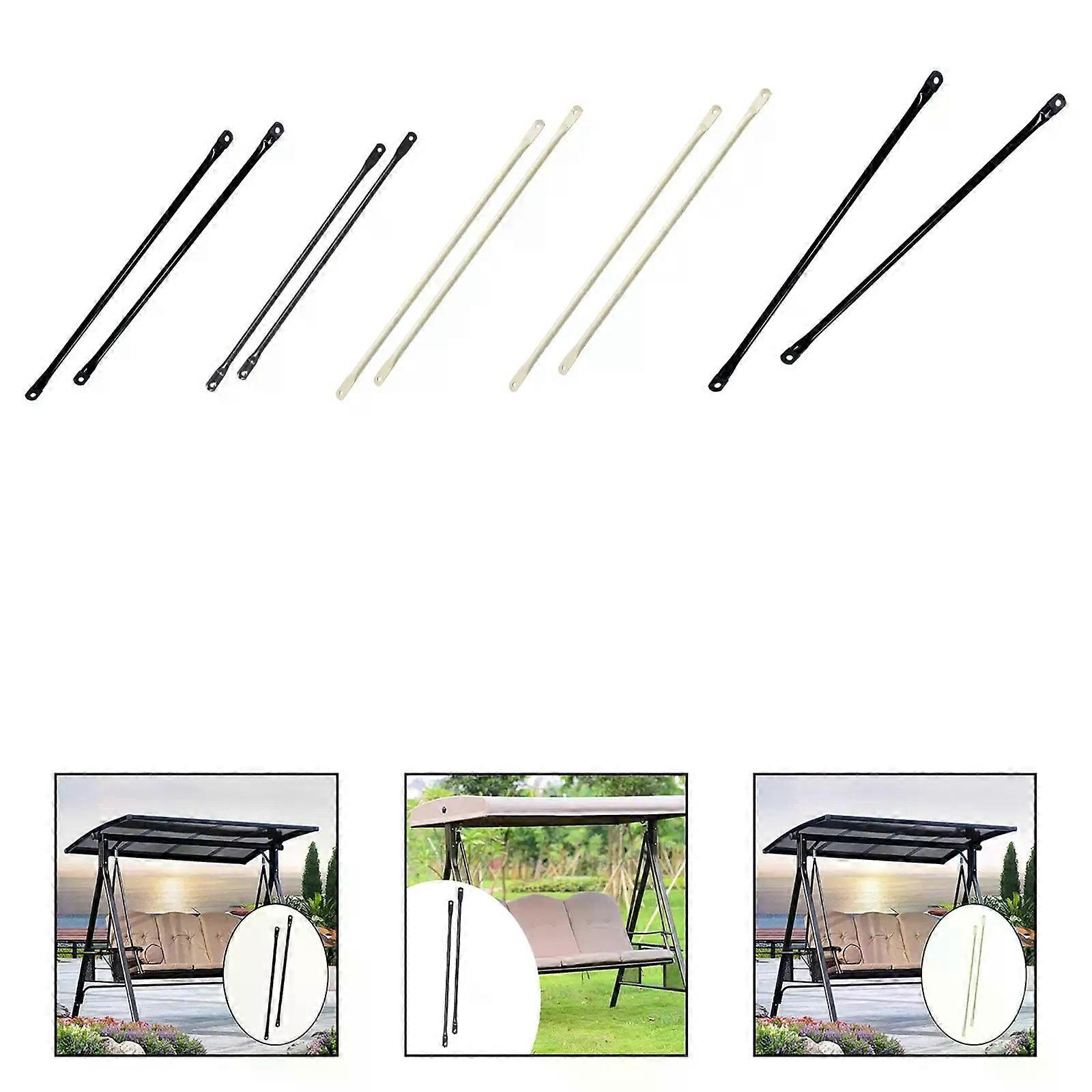 2 Pieces Swing Replacement Rods Swing Arms Accessories for Swing Pole Tree Swing for Backyard Swing Set Swing Set Set Set Booms