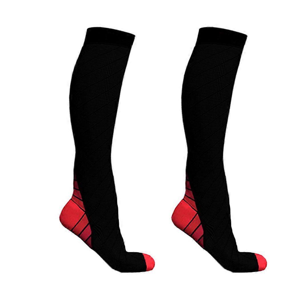 High Compression Nylon Socks Prevent Swelling Elastic Leg Support High Compression Nylon Stockings