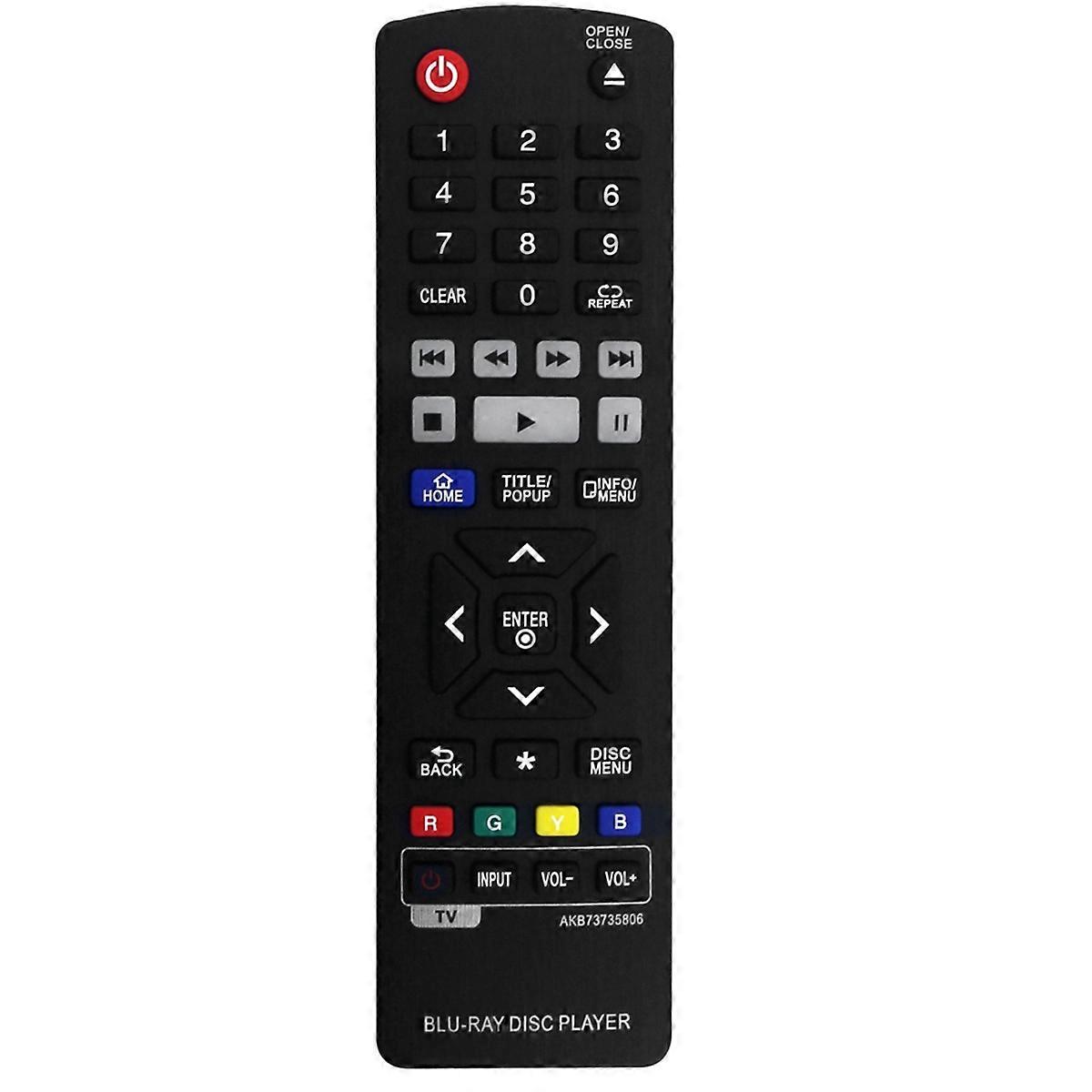 Replace AKB73735806 Remote for Blu-Ray Player UBK90 BP330 BP430