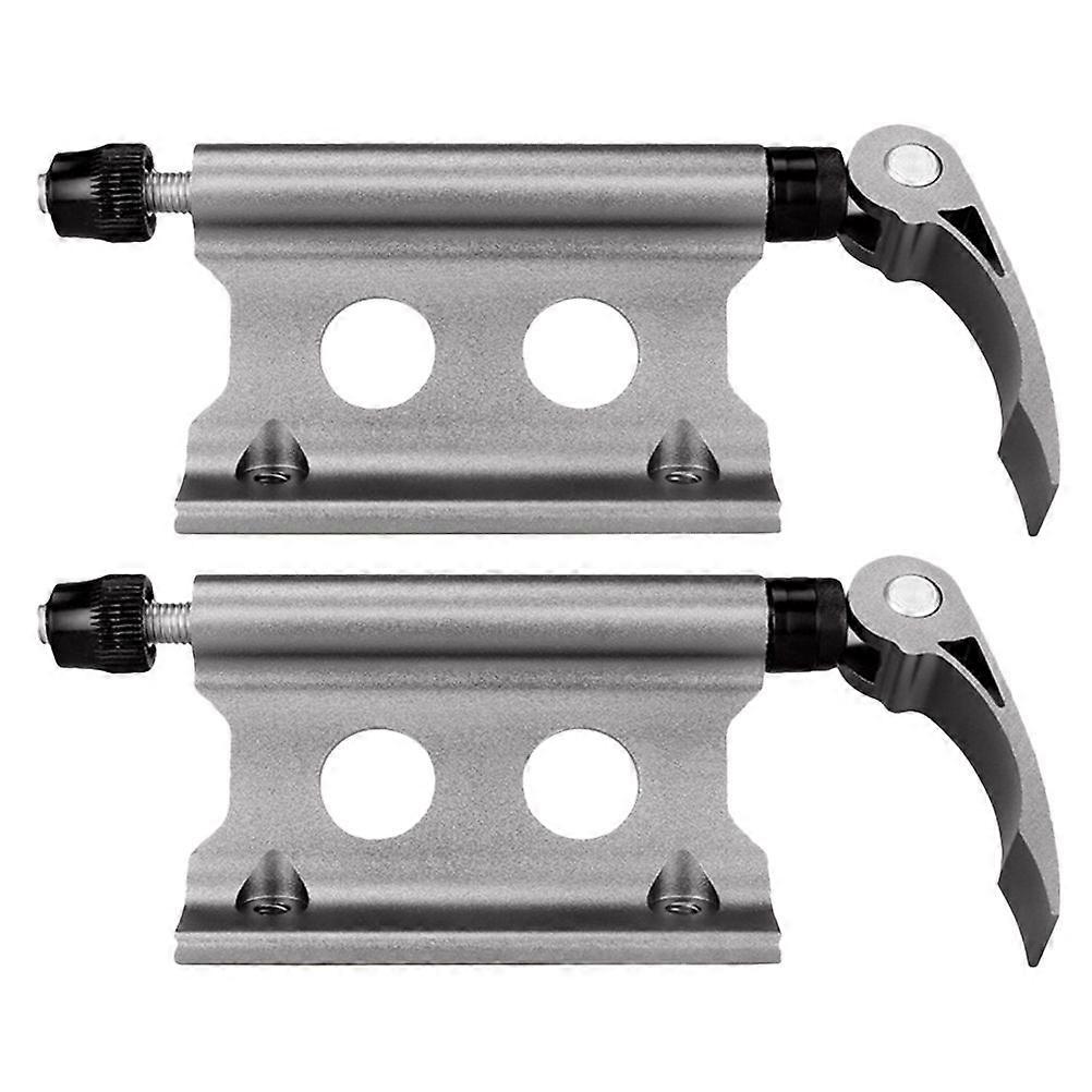 2pcs Bicycles Fork Mount Bike Block Fork Mount Front Wheel Fork Fixing Holder