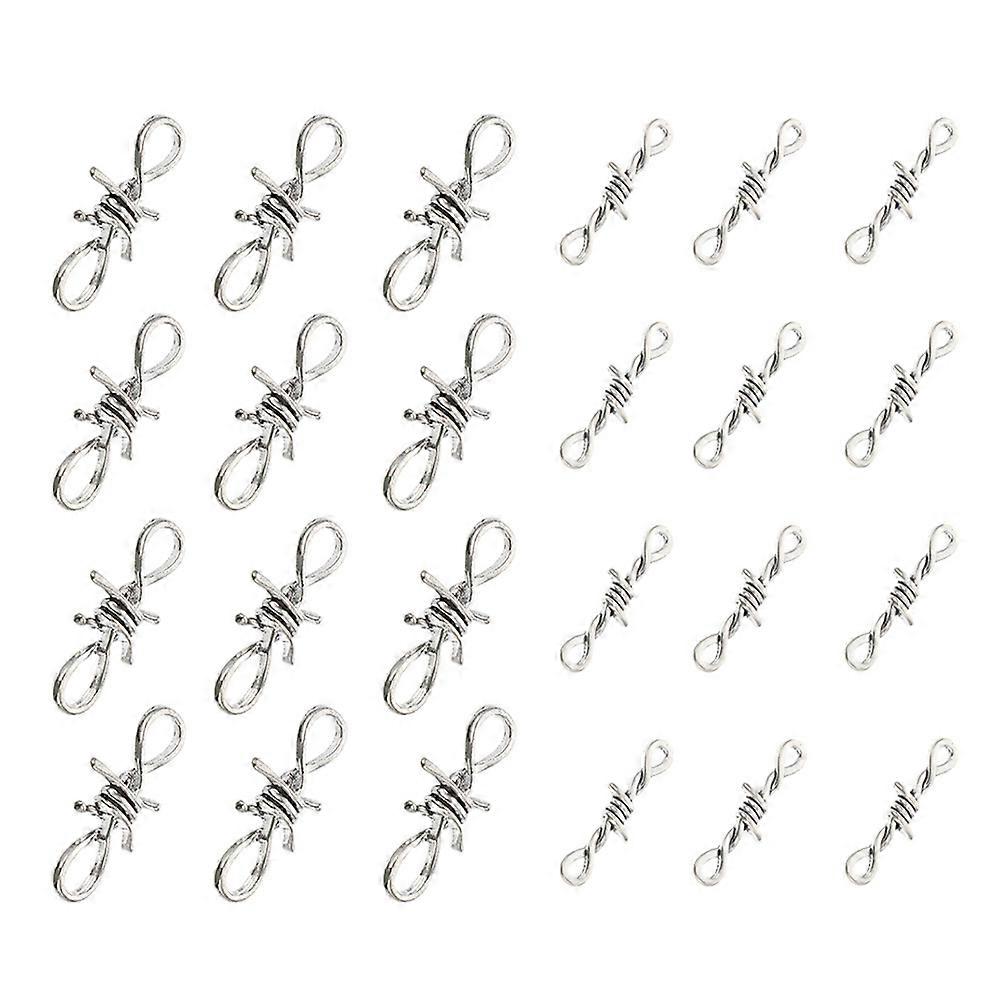 Waist Chain Bracelet Accessories for DIY Use 30Pcs Durable Zinc Alloy Charms