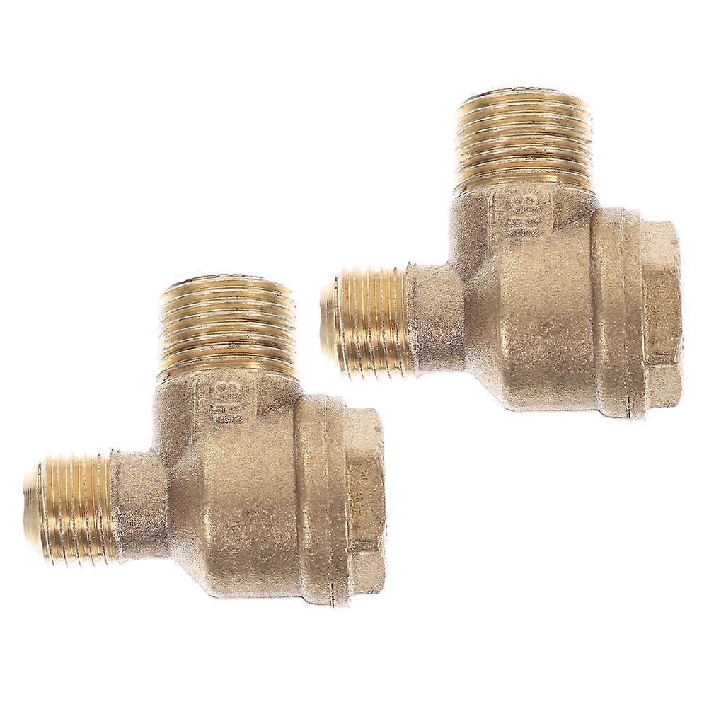 Pneumatic Air Compressor Valve for Non-Return Flow 8Pcs Copper Hardware