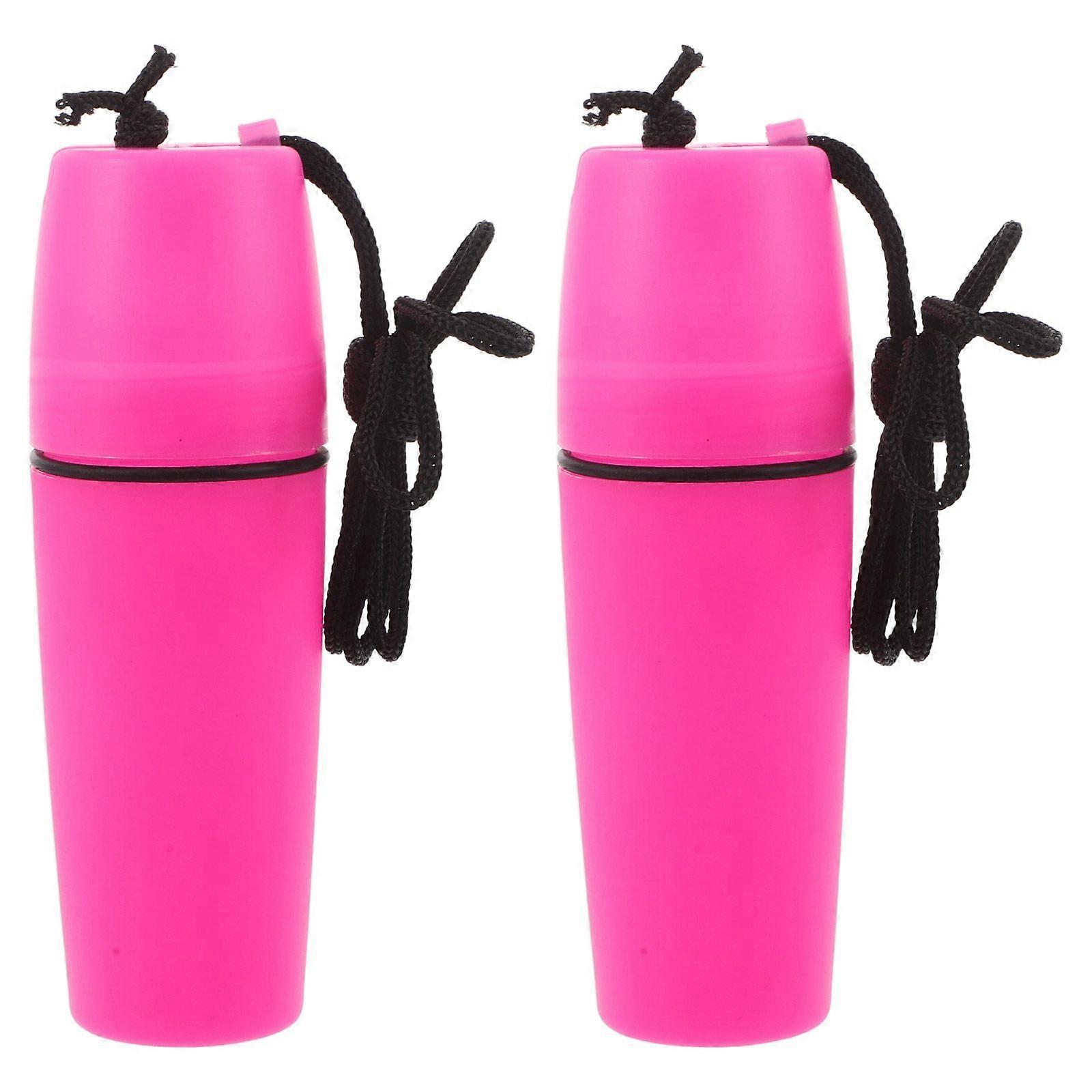 2pcs Dry Box: Waterproof Storage Case Diving Dry Box Plastic Underwater Sealing Container - Floating Watertight Case with Rope for Surfing Canoe Kayak