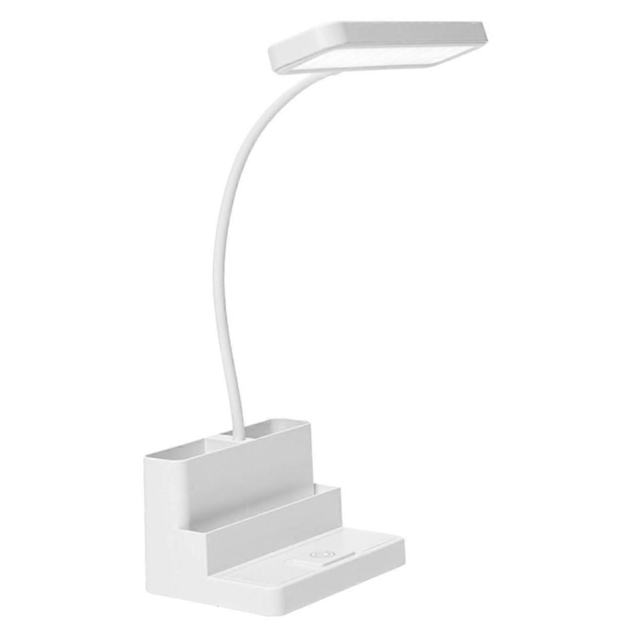Touch Folding Desk Lamp Dimmable LED Desk Lamp Night Light White LED Storage Design Study Lamp