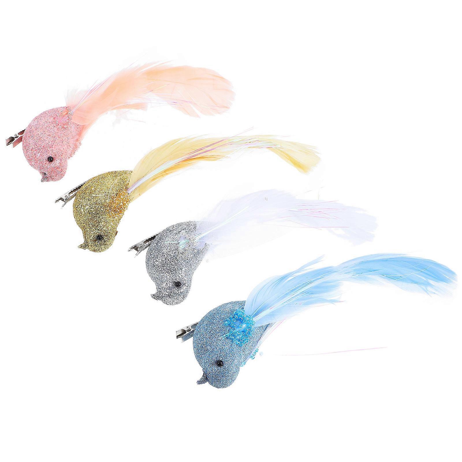 Realistic Artificial Birds Foam Bird Decorations for Decor 20Pcs Pack