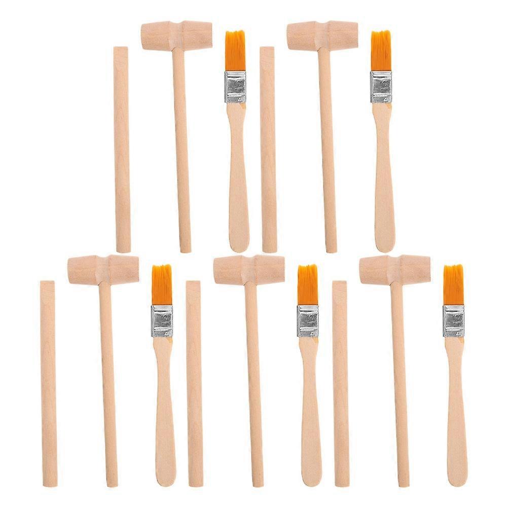 Pretend Play Excavation Kit Tools for Kids 3Sets Stone Digging Toy Set