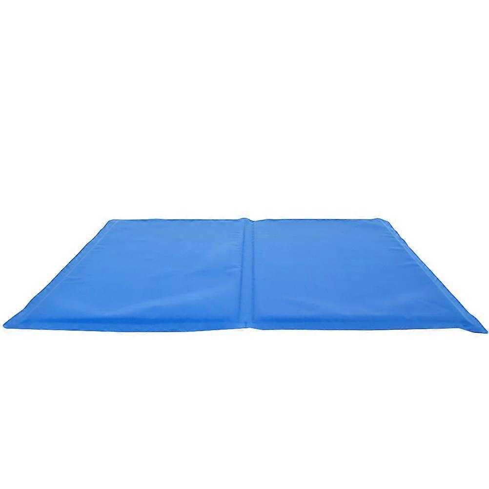 Cool Sleeping Mat for Pets Gel Cooling Pad Summer 3Pcs Dark Blue