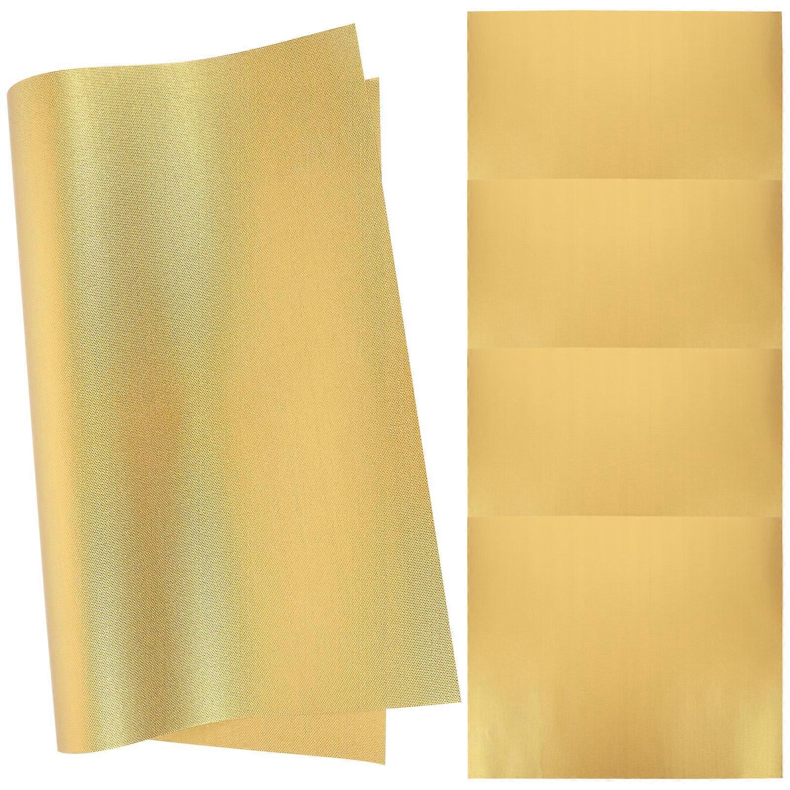 Golden Baking Mat Oven Liners for Cooking Use 10Pcs Nonstick Mats