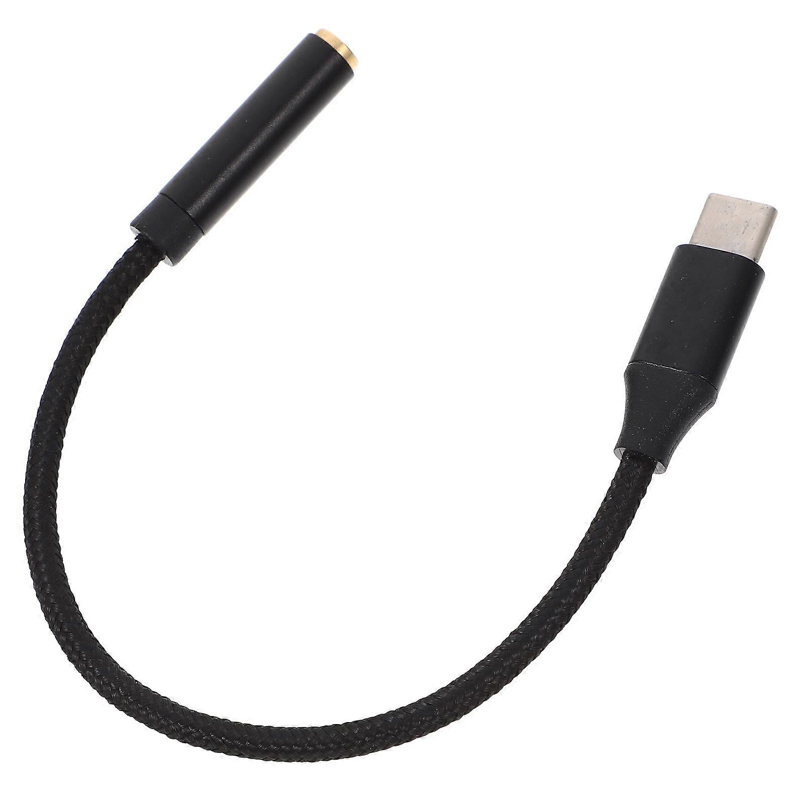 Type-C to 3.5mm Headset Adapter Headphone Converter for 4Pcs