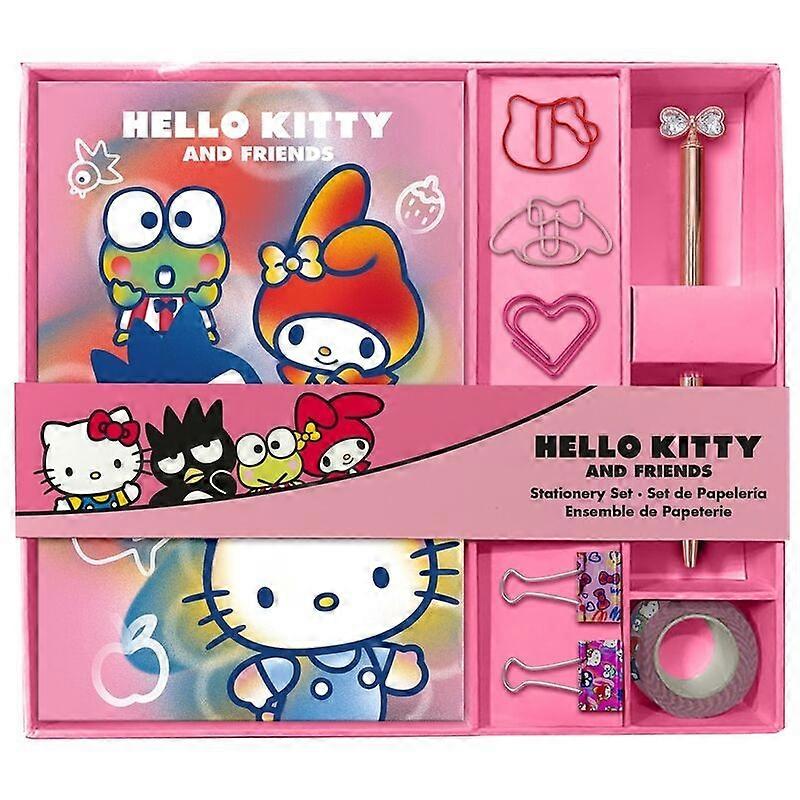 Hello Kitty notebook and accessories stationery set