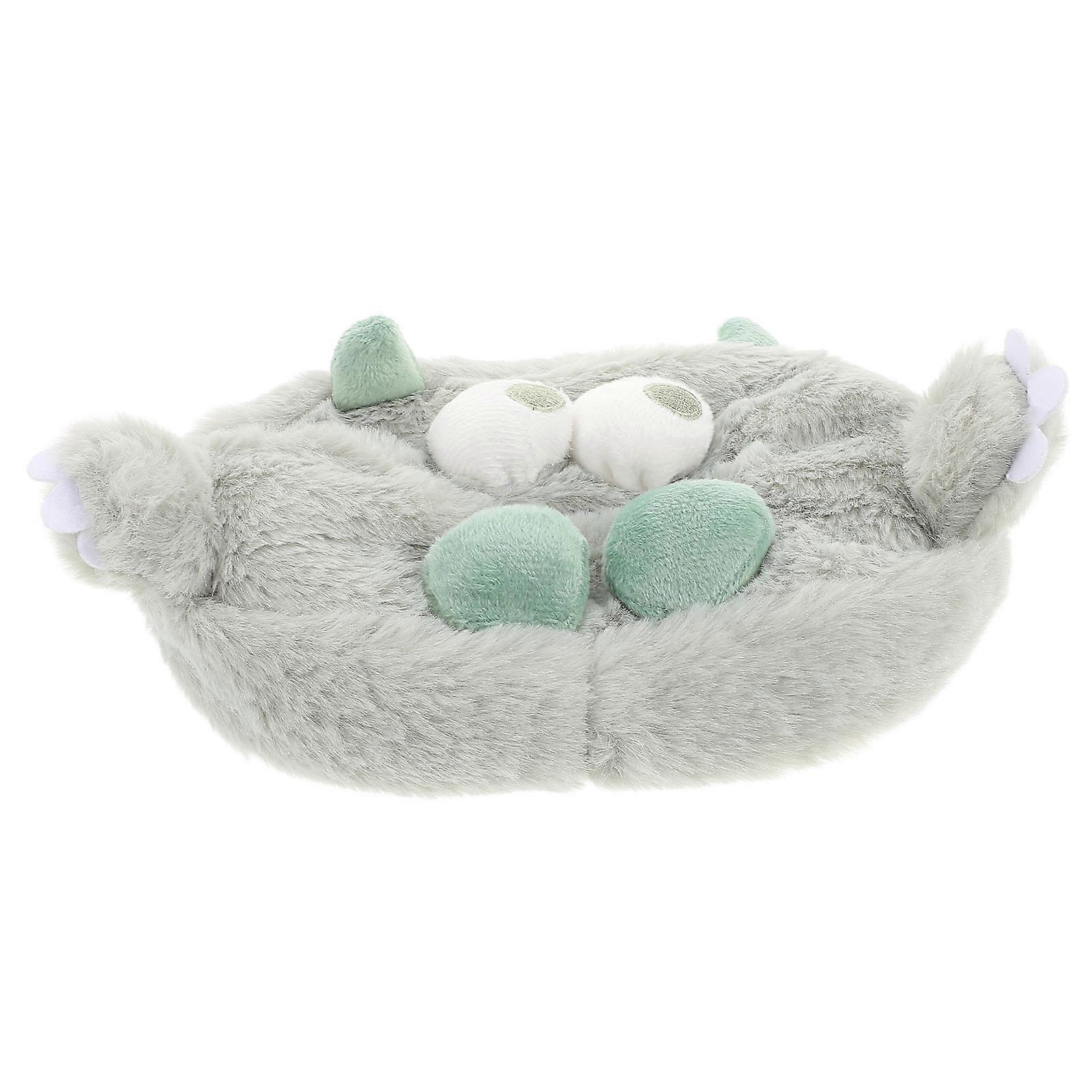 Cute Plush Tissue Holder for Car Featuring Hanging Design