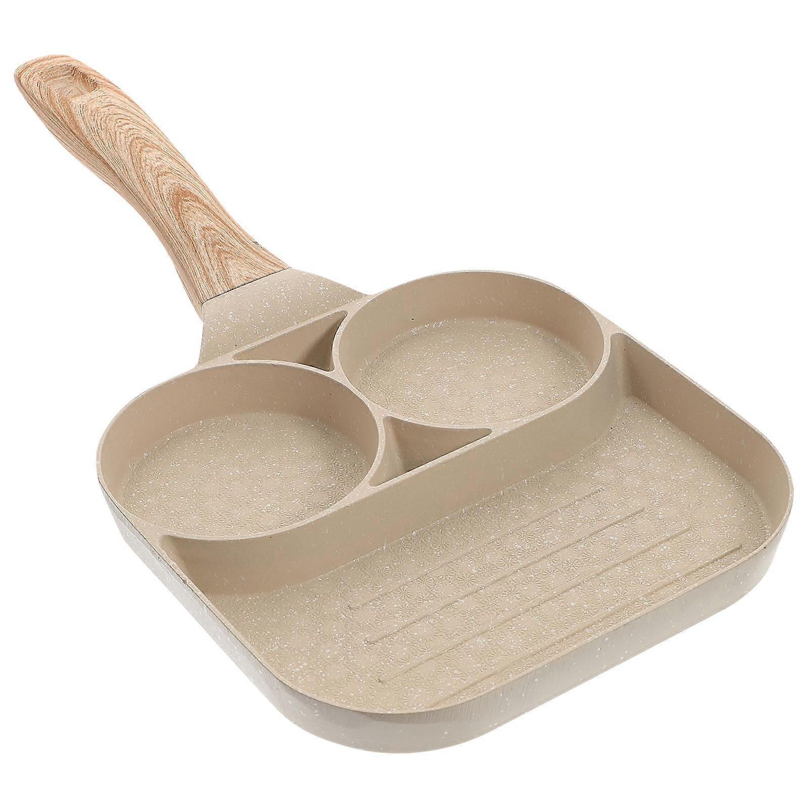 Non Stick Camping Pancake Pan for Cooking 2Sets Convenient Handle Pans