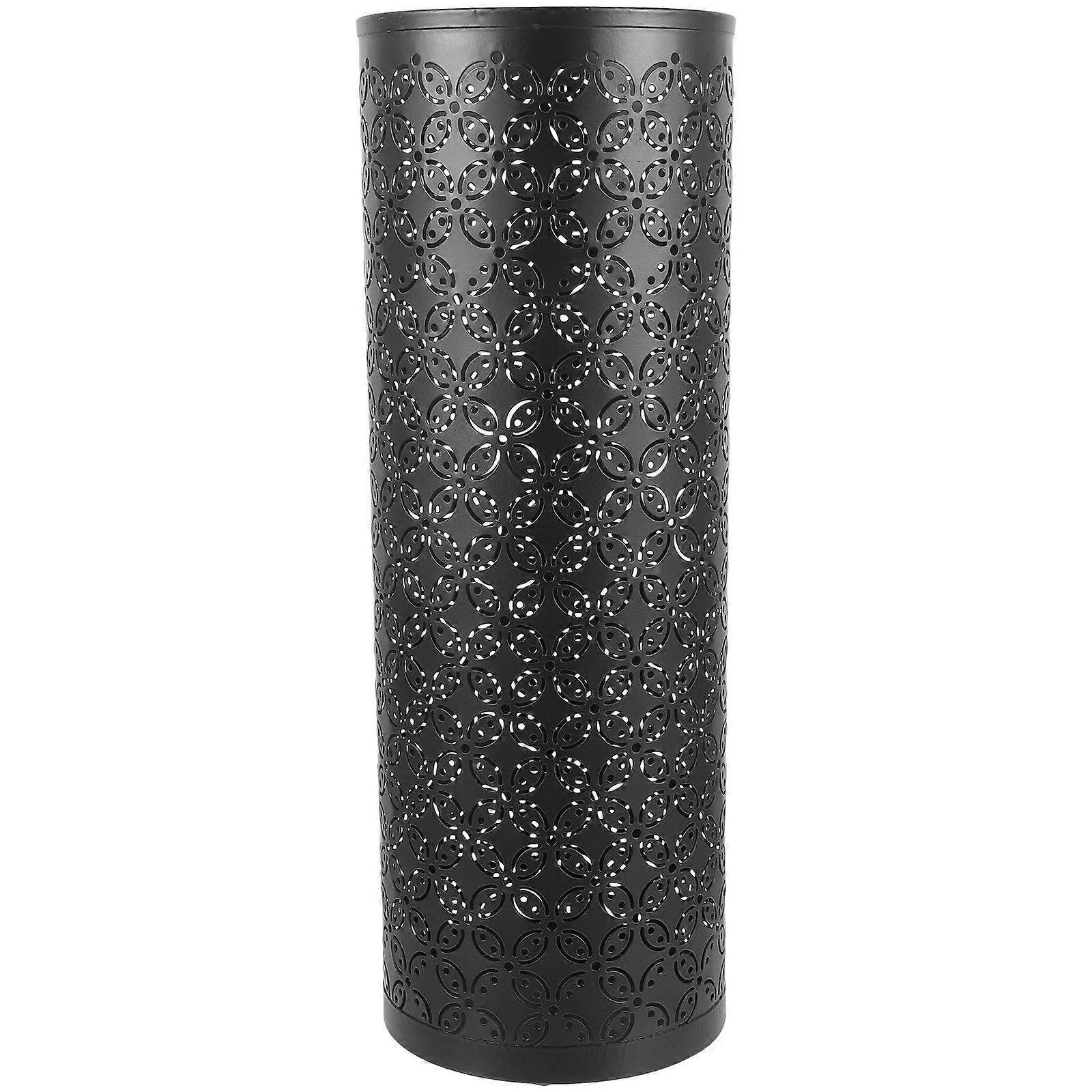 2Pcs Black Iron Umbrella Stand for Umbrella Storage Buckets