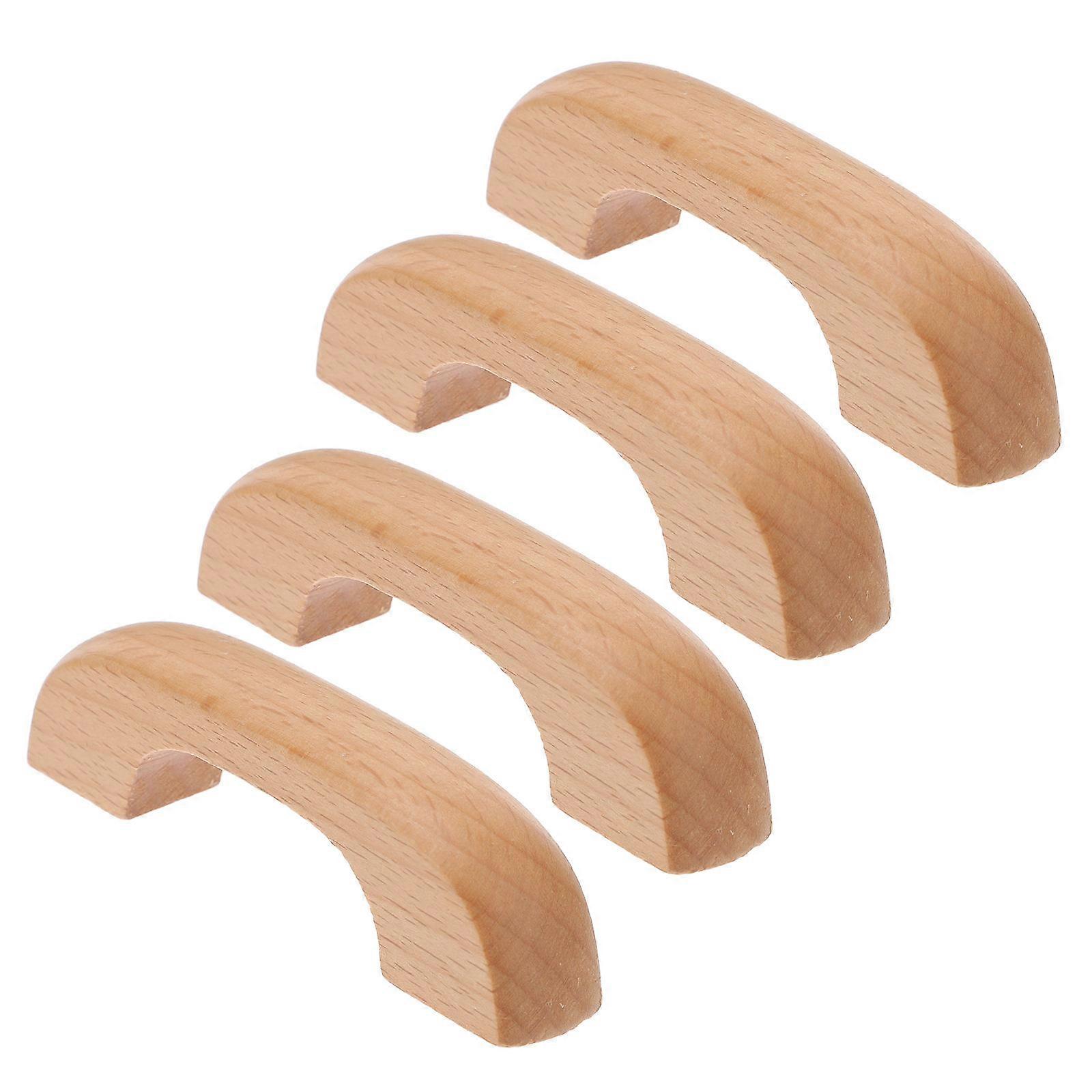 Drawer Handles Wooden Cabinet Pulls for Furniture Use 8Pcs Pack