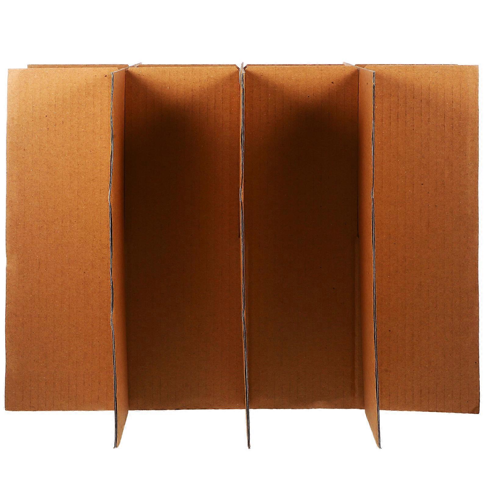 Cardboard Dividers For Packaging Boxes Targeting General Consumers In Chocolate Shade 5 Sets Offering Friction Protection And Convenience