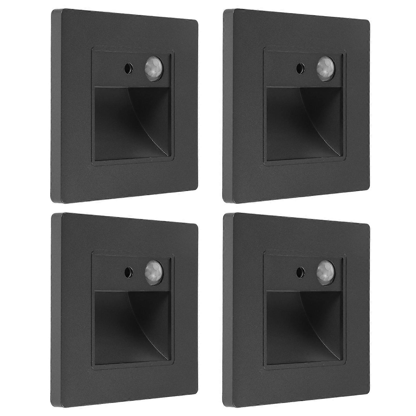 Staircase Lights Indoor Motion Sensor Light 16Pcs Grey for Home