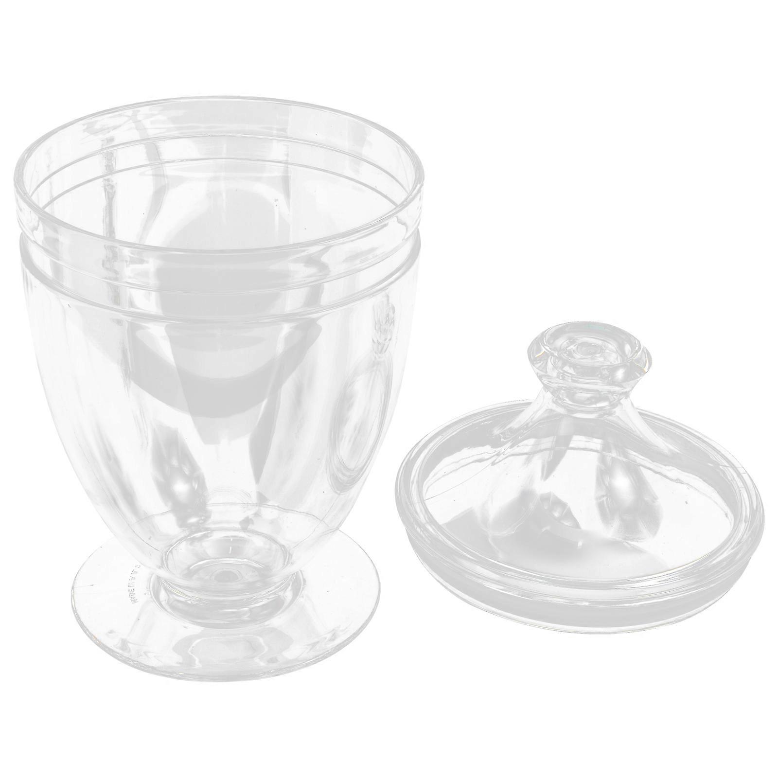 Candy Container Transparent Dried Fruit Holder for Storage 2Pcs