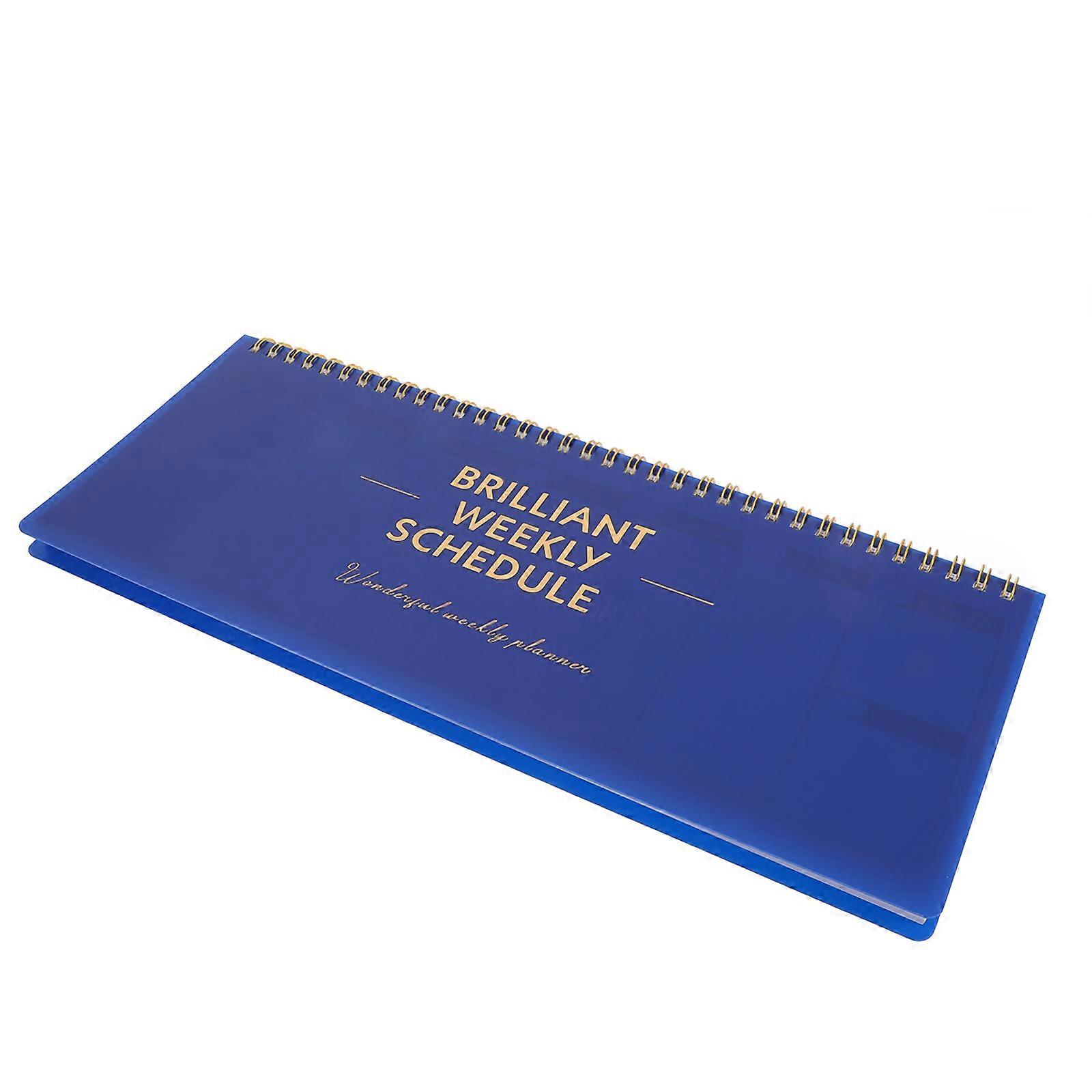 Planning Pads Weekly Planning Pad for Efficient Time Management 2Pcs Blue