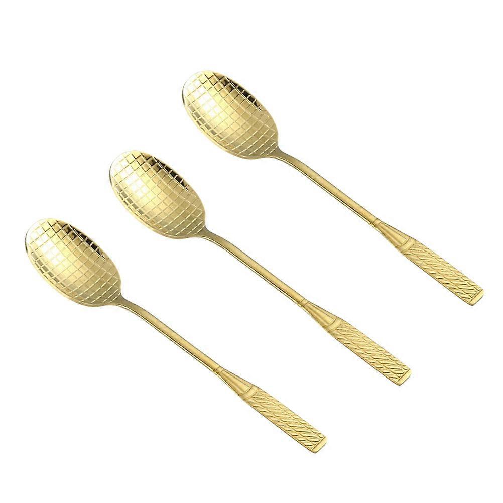 Dessert Scoops Stainless Steel Tennis Racket Shape Creative Use 9Pcs