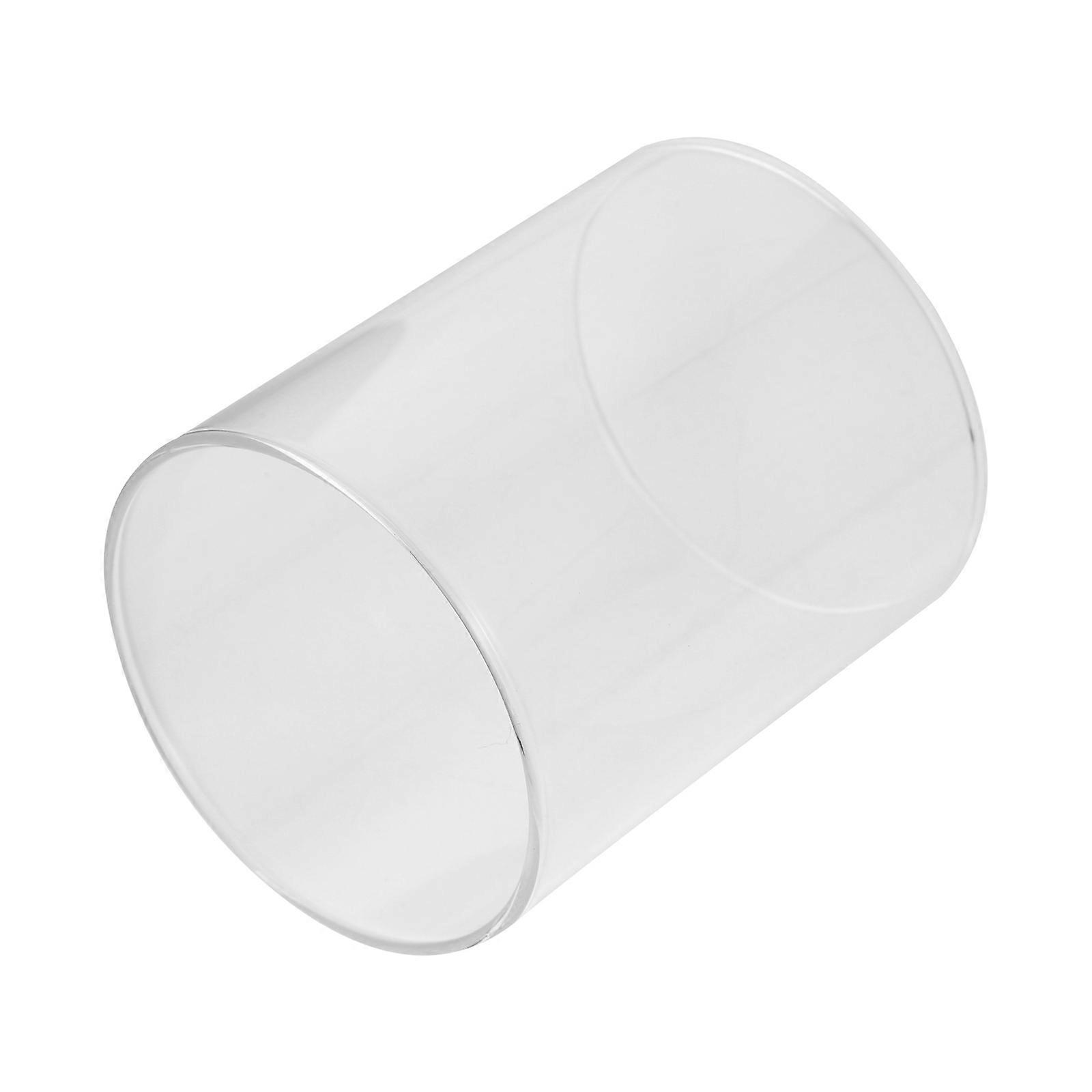 Glass Salad Bowl for Food Display 2Pcs Transparent Serving Tableware