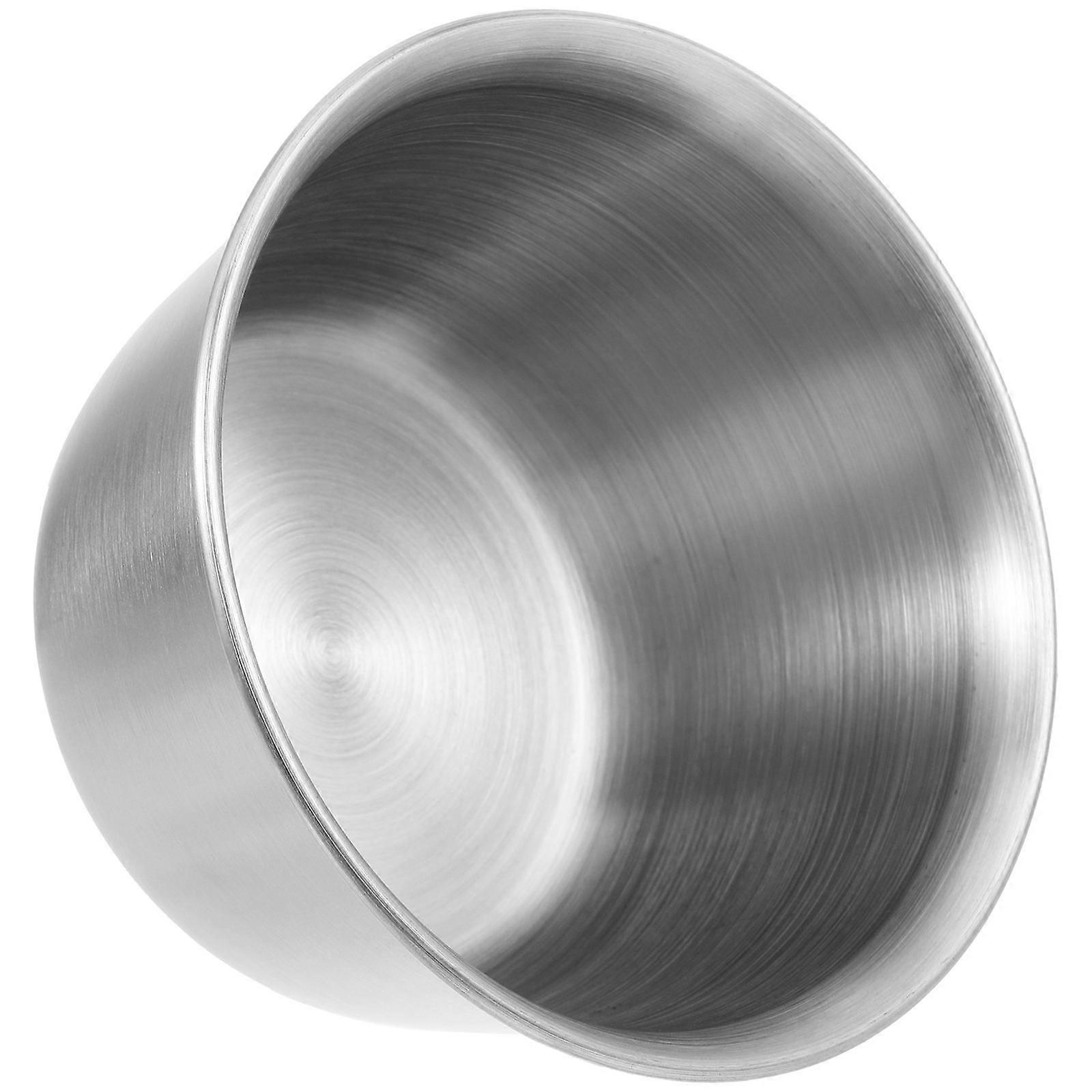 Stainless Steel Salad Bowl with Creative Design for Kitchen Use Large Size